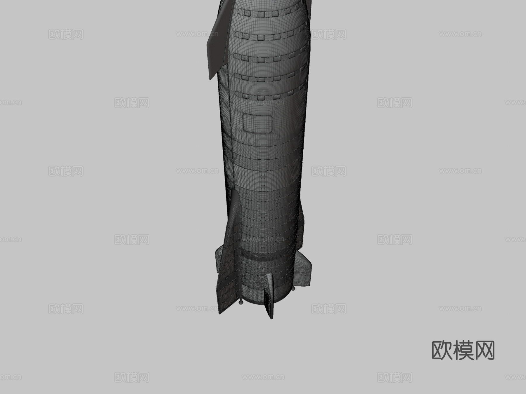 太空探索技术星舰su模型