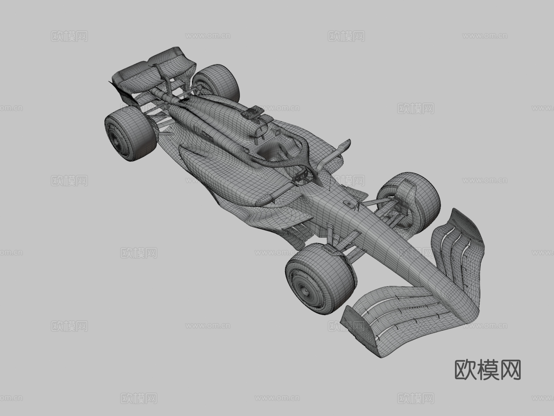 F1红牛RB-赛车su模型