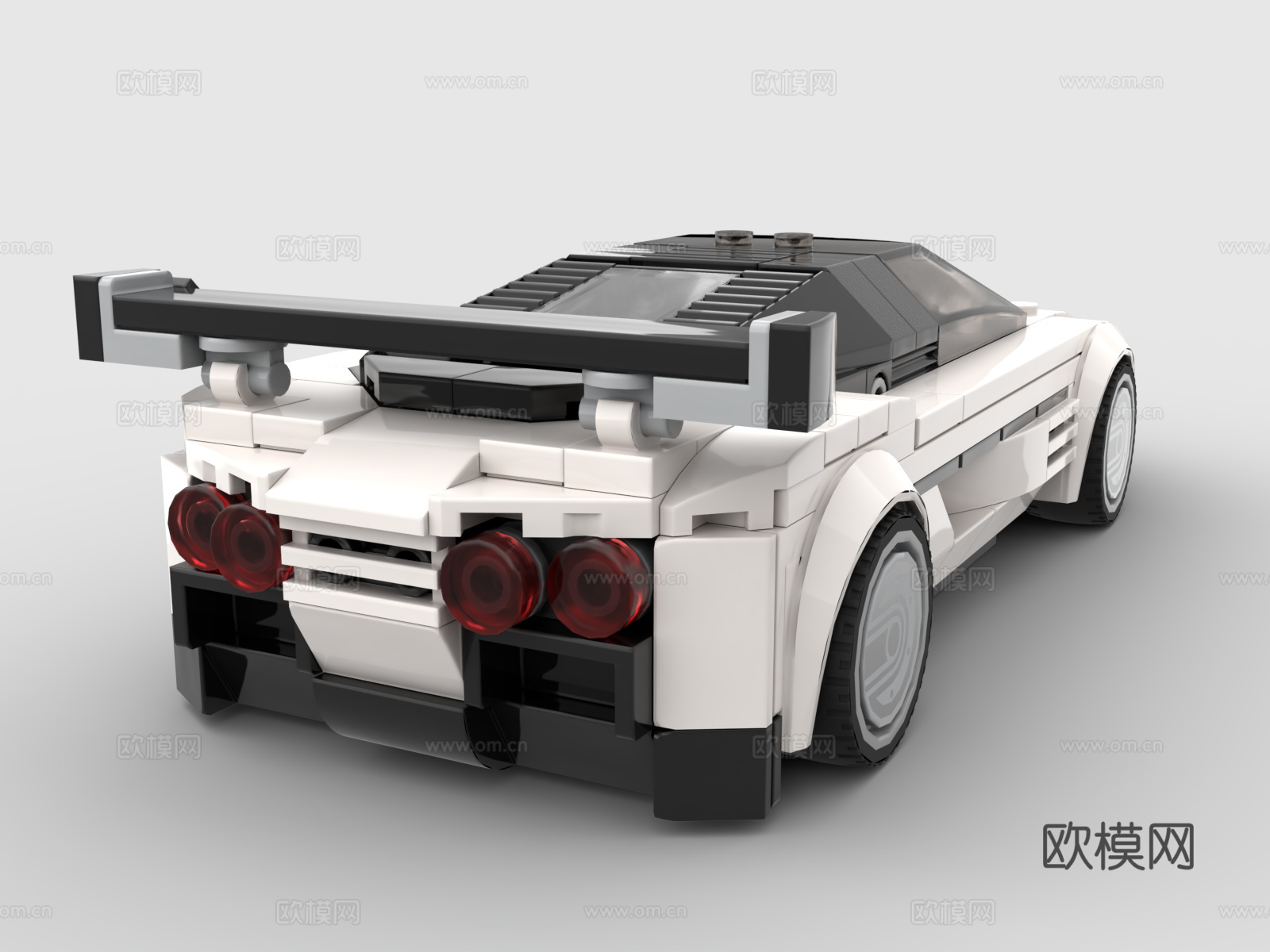 乐高 LEGO 玩具 跑车 汽车 车辆 超跑3d模型