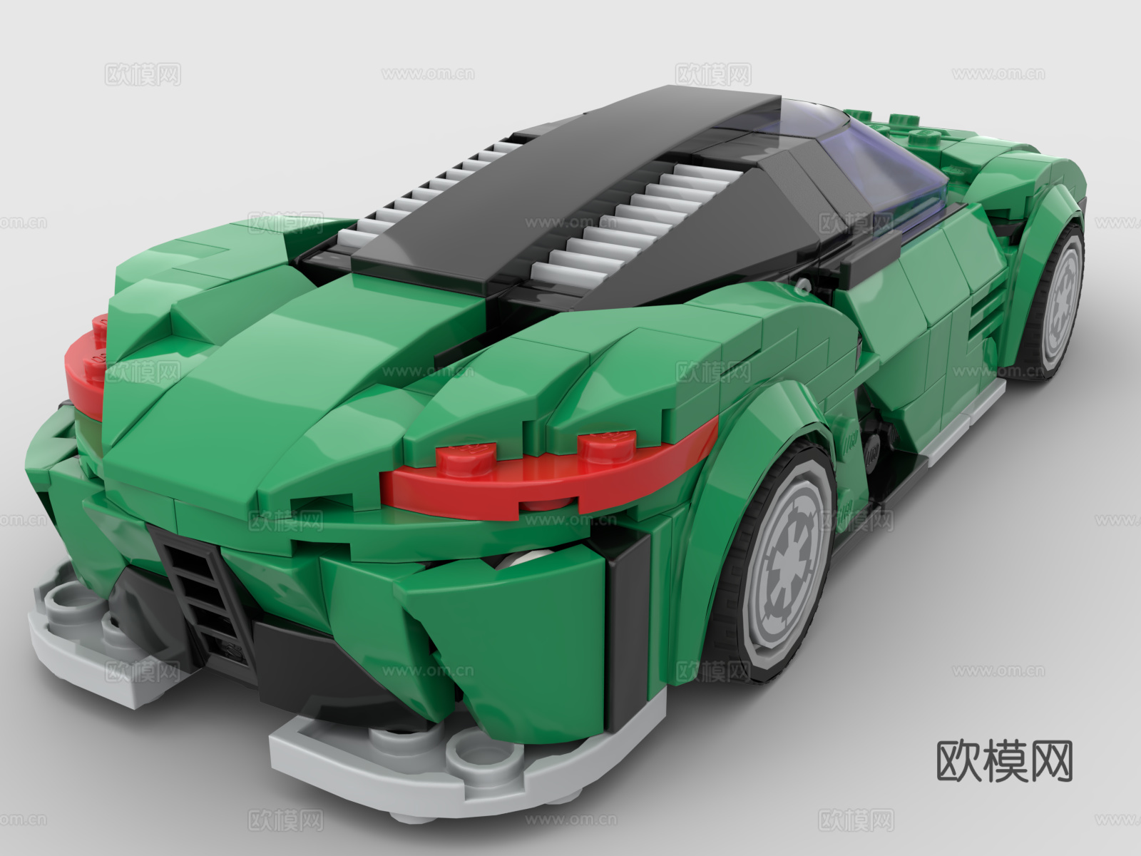 乐高 LEGO 玩具 跑车 汽车 车辆 超跑3d模型