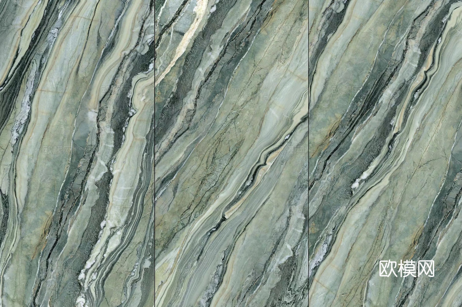 烟熏绿大理石岩板下载