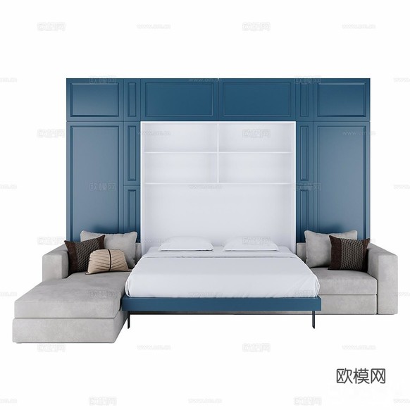 Olissys 多人沙发 转角沙发3d模型下载(渲染图4)