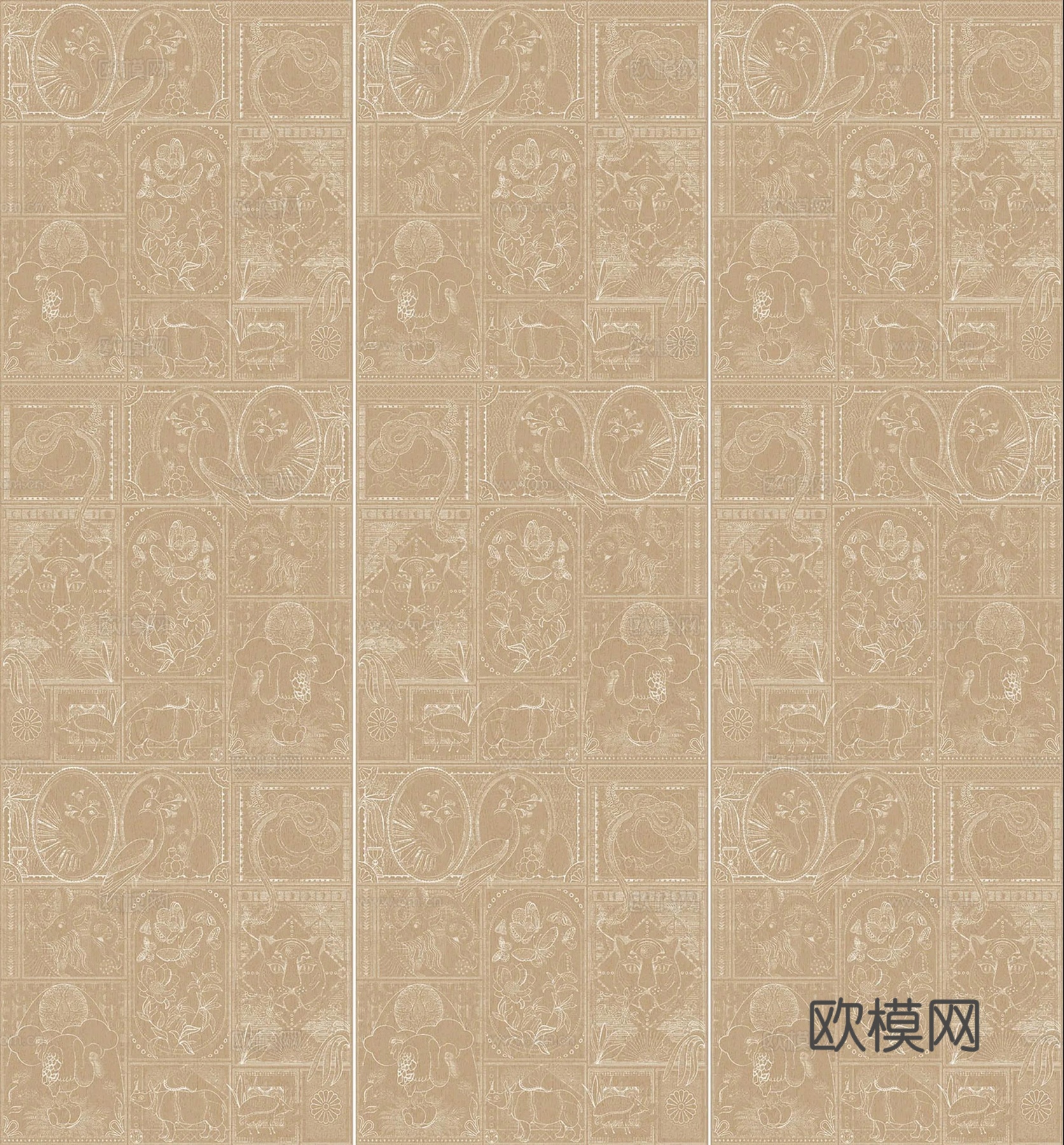 艾伦富纹卡其大理石岩板下载