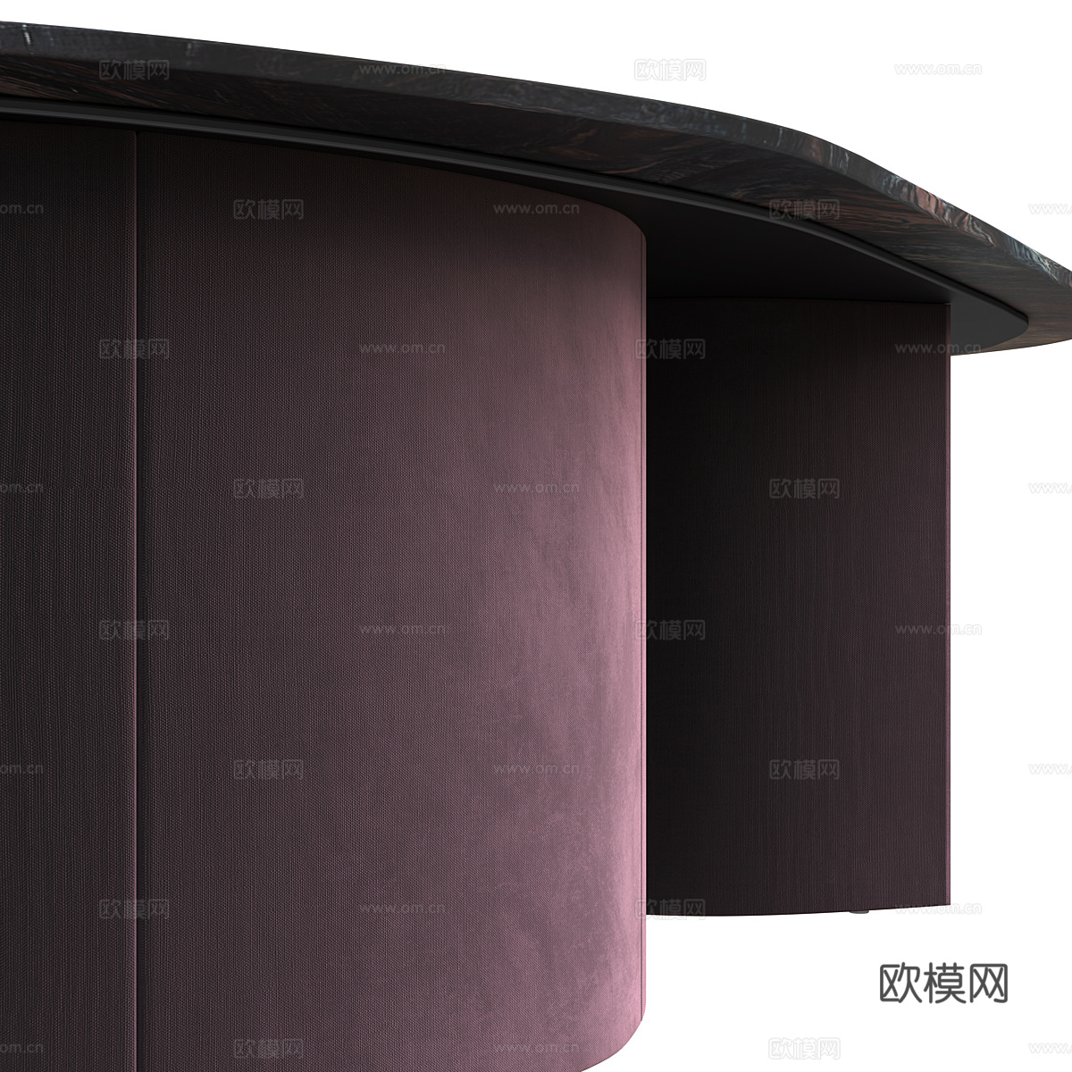 轻奢工作台 书桌3d模型下载（渲染图3）