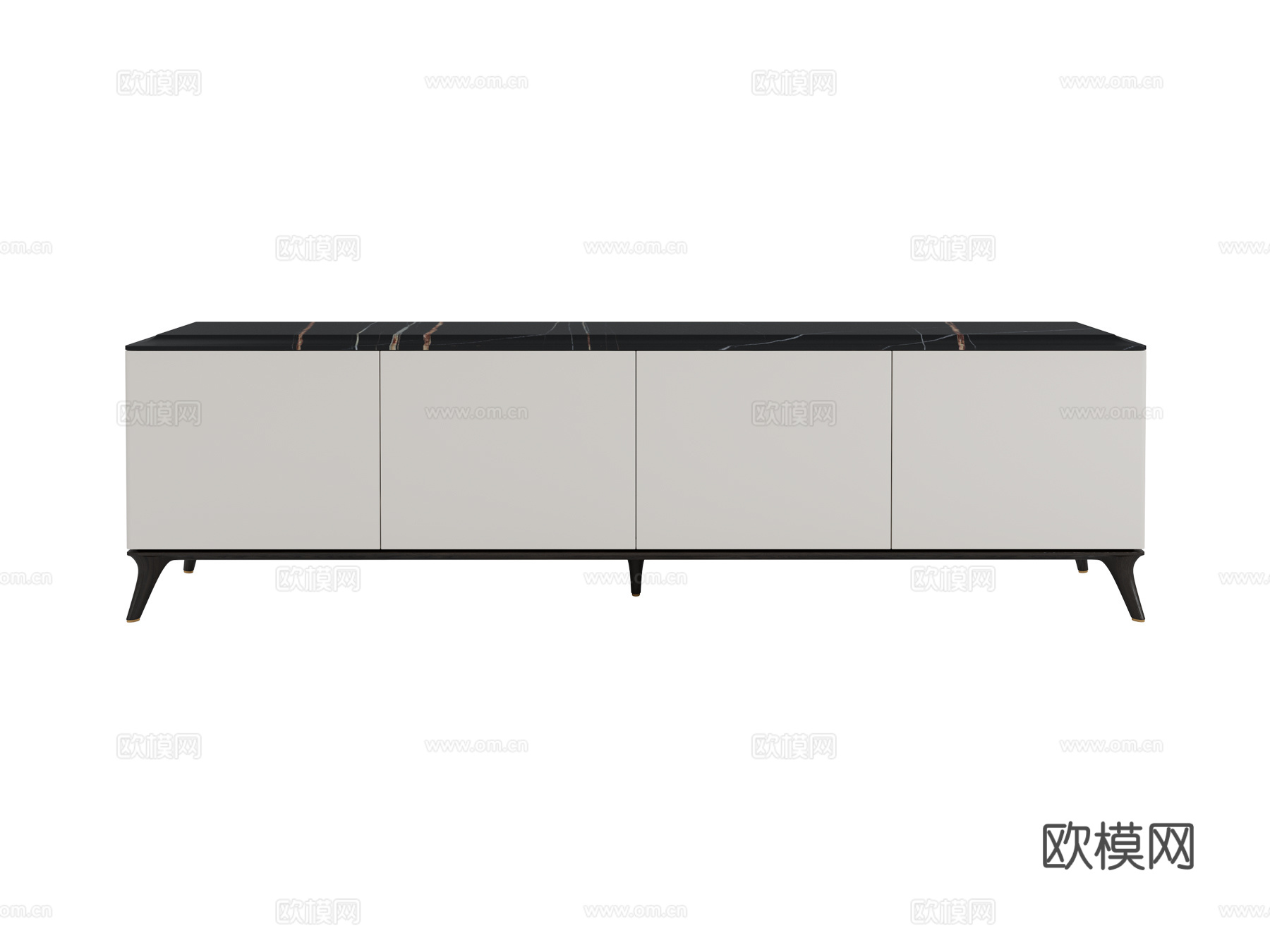 visionnaire 电视柜3d模型下载（渲染图2）