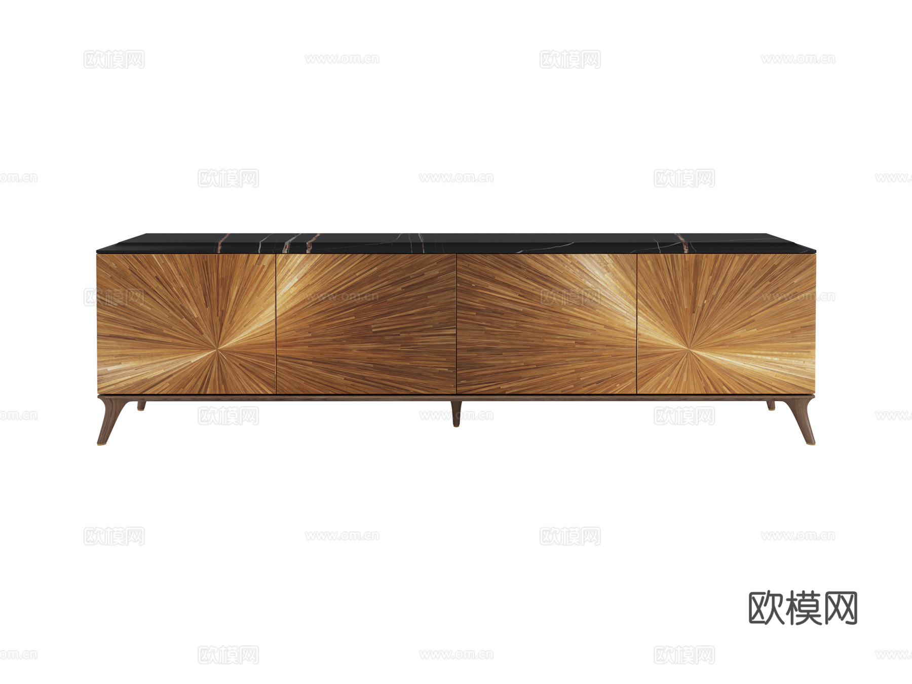 visionnaire 电视柜3d模型下载（渲染图1）