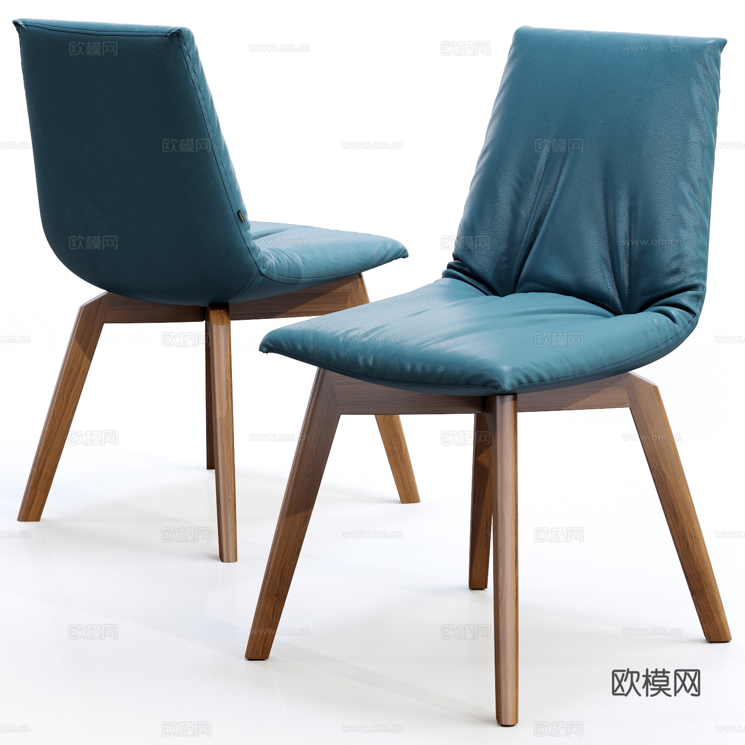 TEAM 北欧椅子 餐椅3d模型下载（渲染图1）