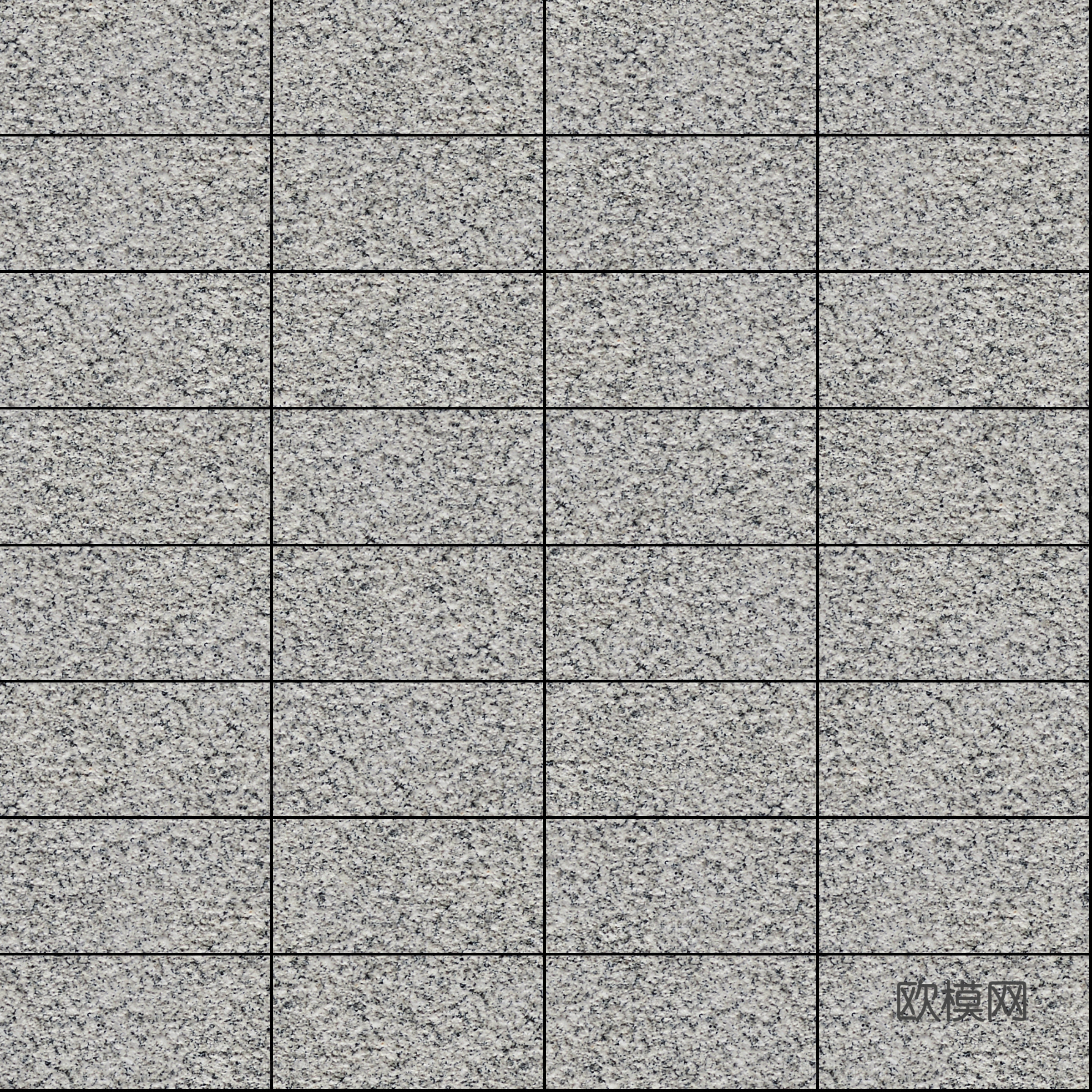 300*600真石漆仿石漆石头漆芝麻灰精修2k贴图下载