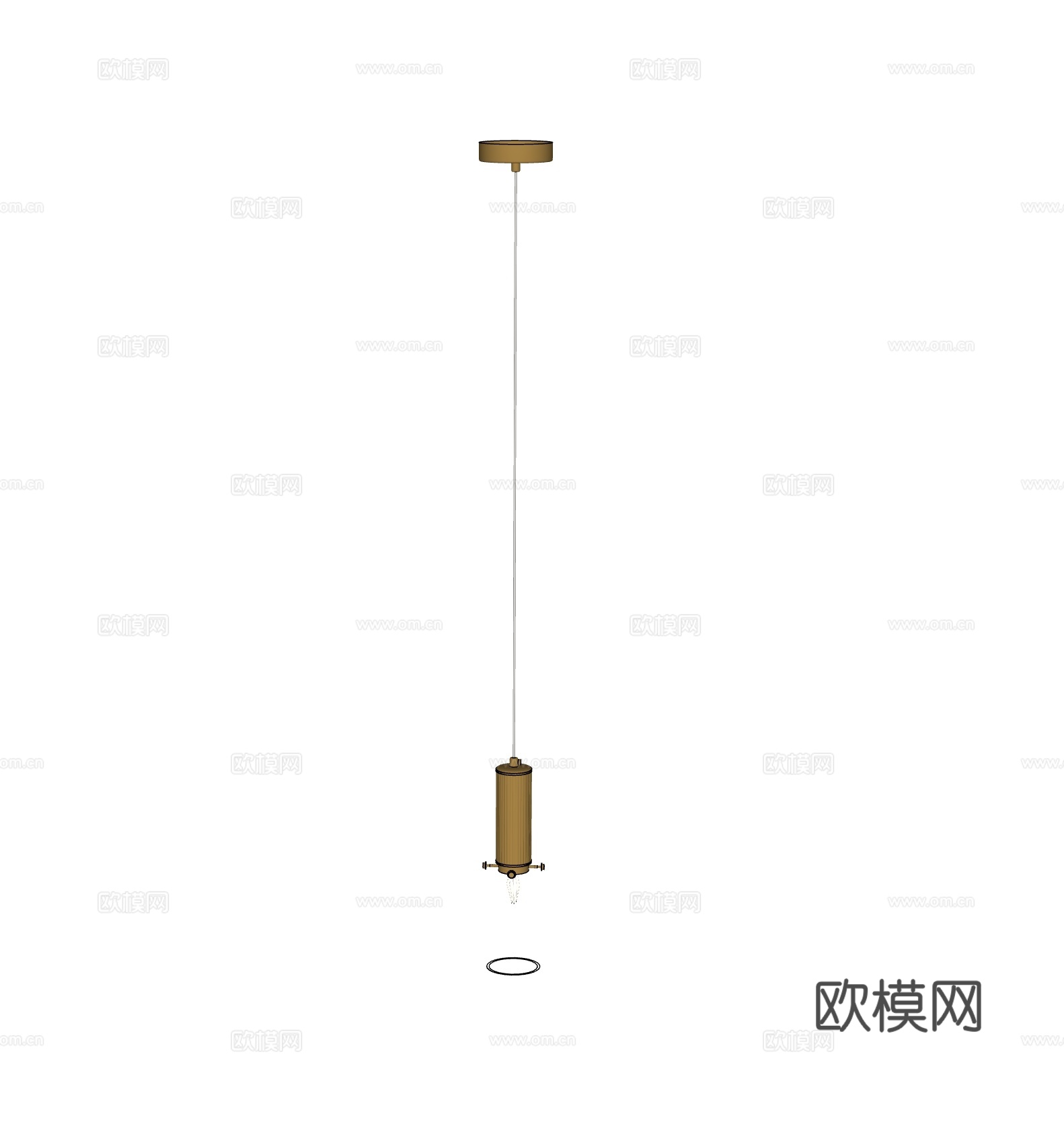 Stilfort 现代简约吊灯 玻璃吊灯su模型