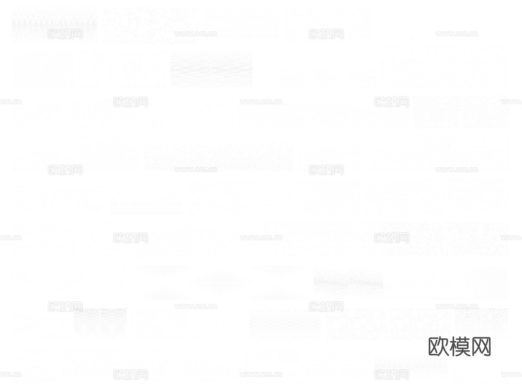 冲孔板PSD免抠 穿孔板 透光板铝板 渐变镂空板 护墙板景墙下载