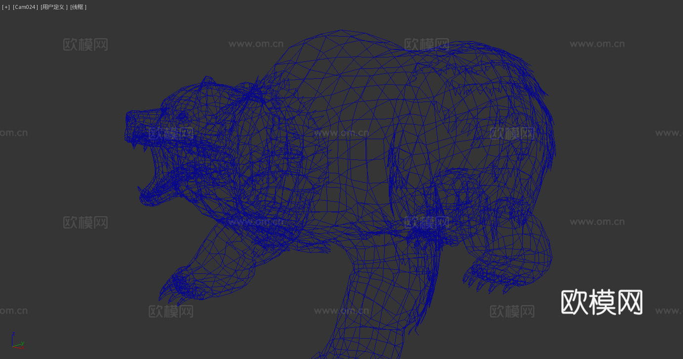 熊 狗熊 北极熊 棕熊3d模型