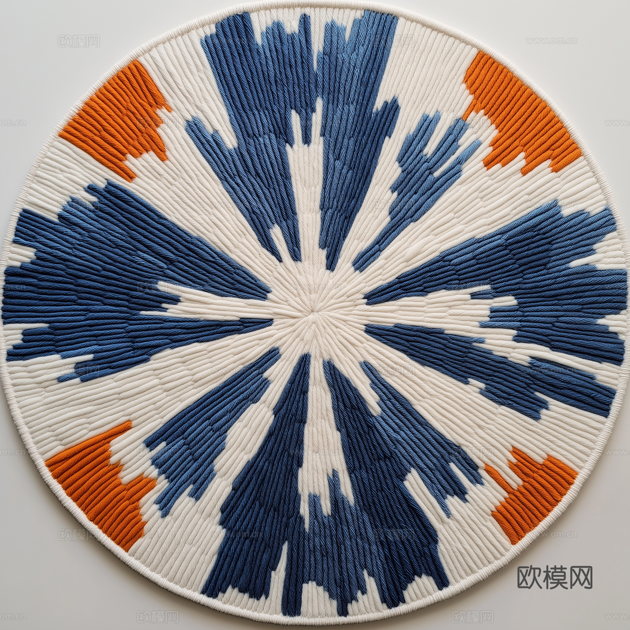 高清现代北欧风格圆形地毯下载