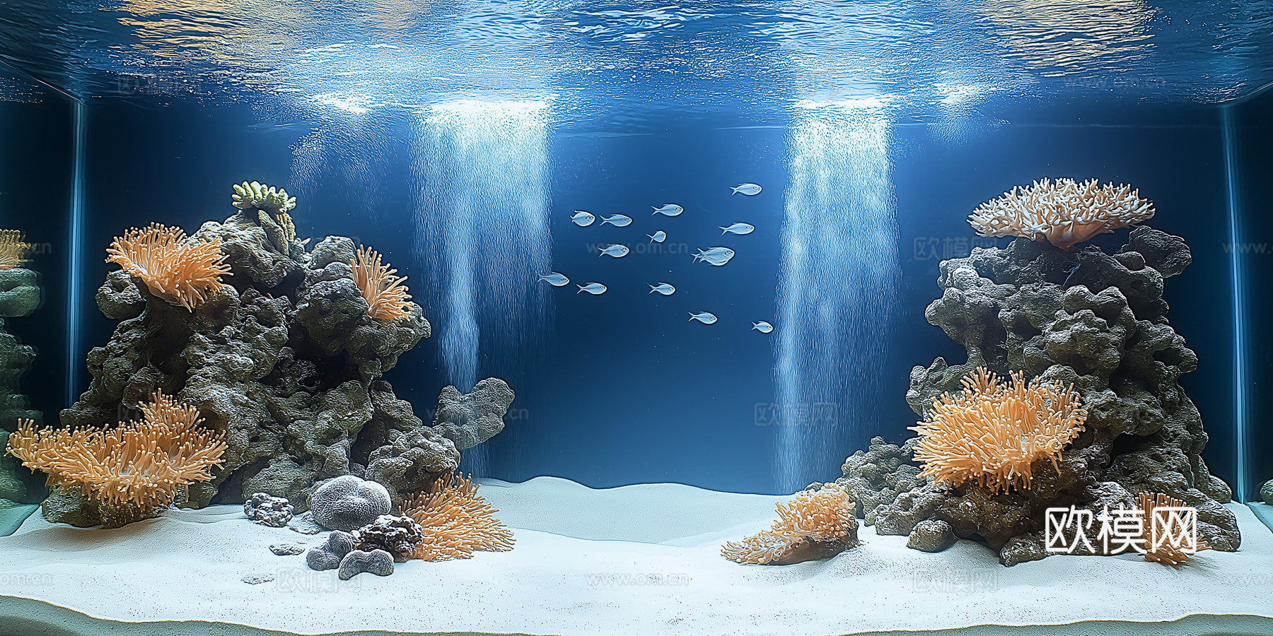 高清鱼缸贴图下载