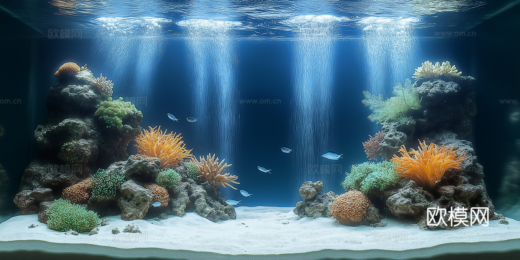 高清鱼缸贴图下载