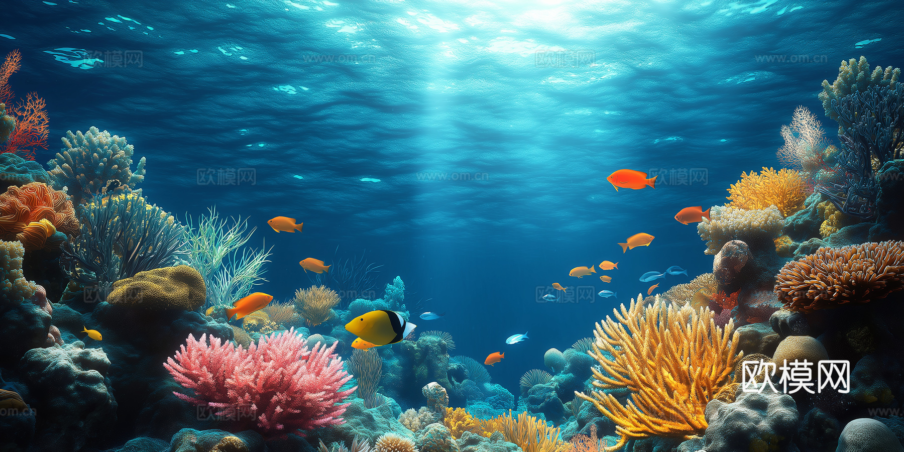 高清鱼缸贴图下载