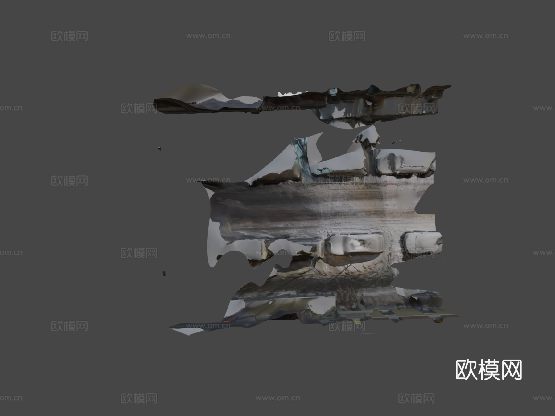 雪街su模型下载（渲染图7）