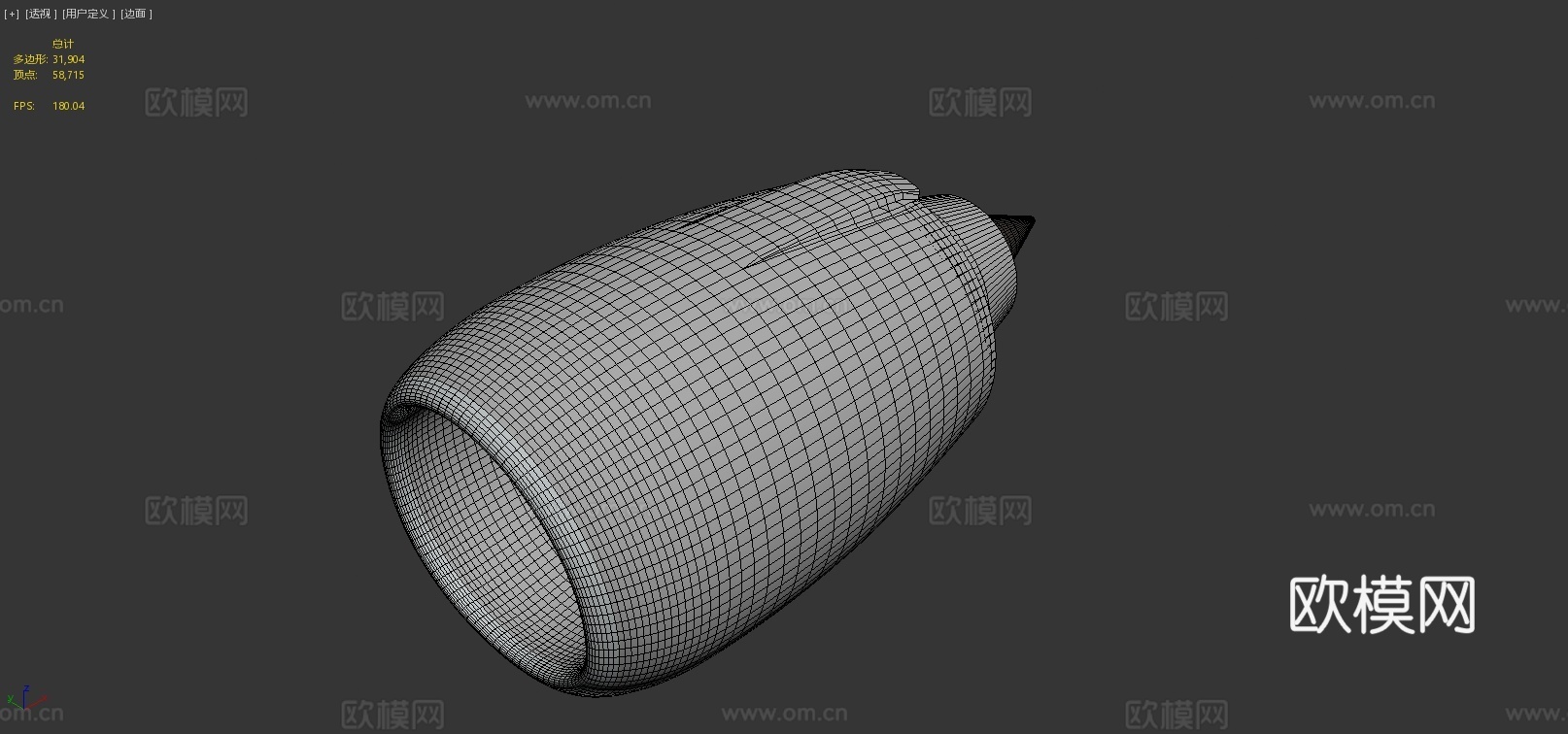 劳斯莱斯引擎su模型