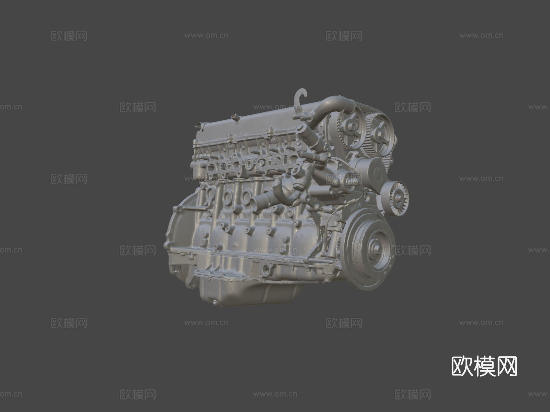 发动机su模型下载（渲染图8）