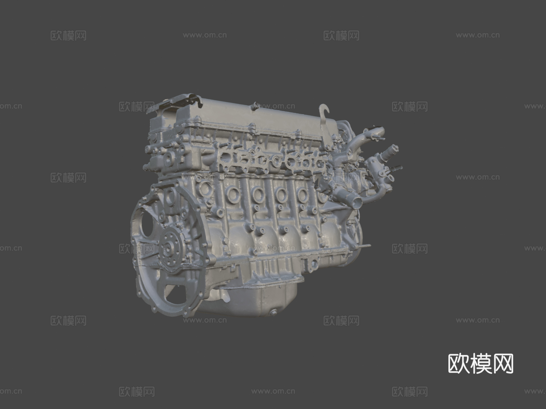 发动机su模型下载（渲染图7）