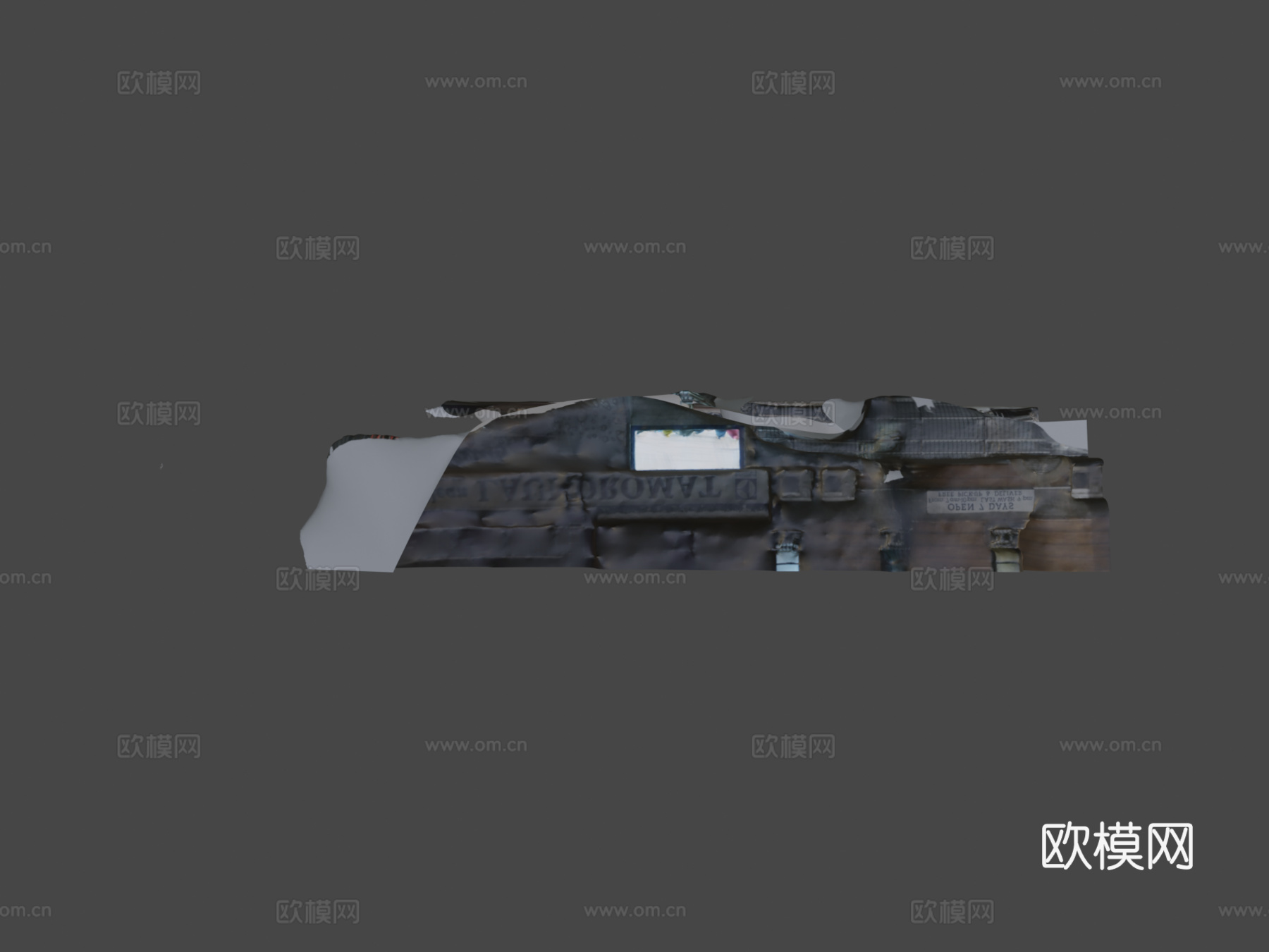 雪街su模型下载（渲染图8）