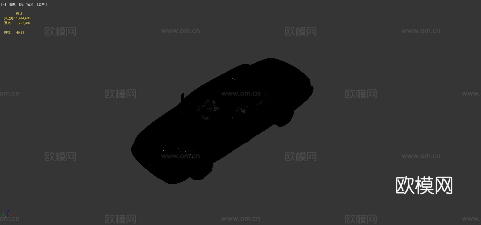 汽车 出租车su模型