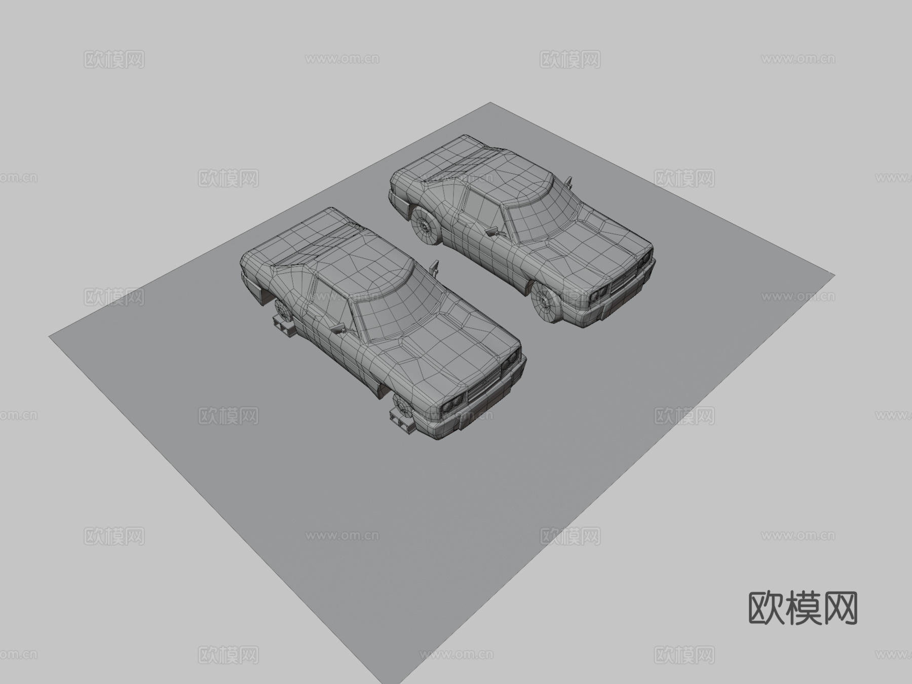 双门轿跑车su模型