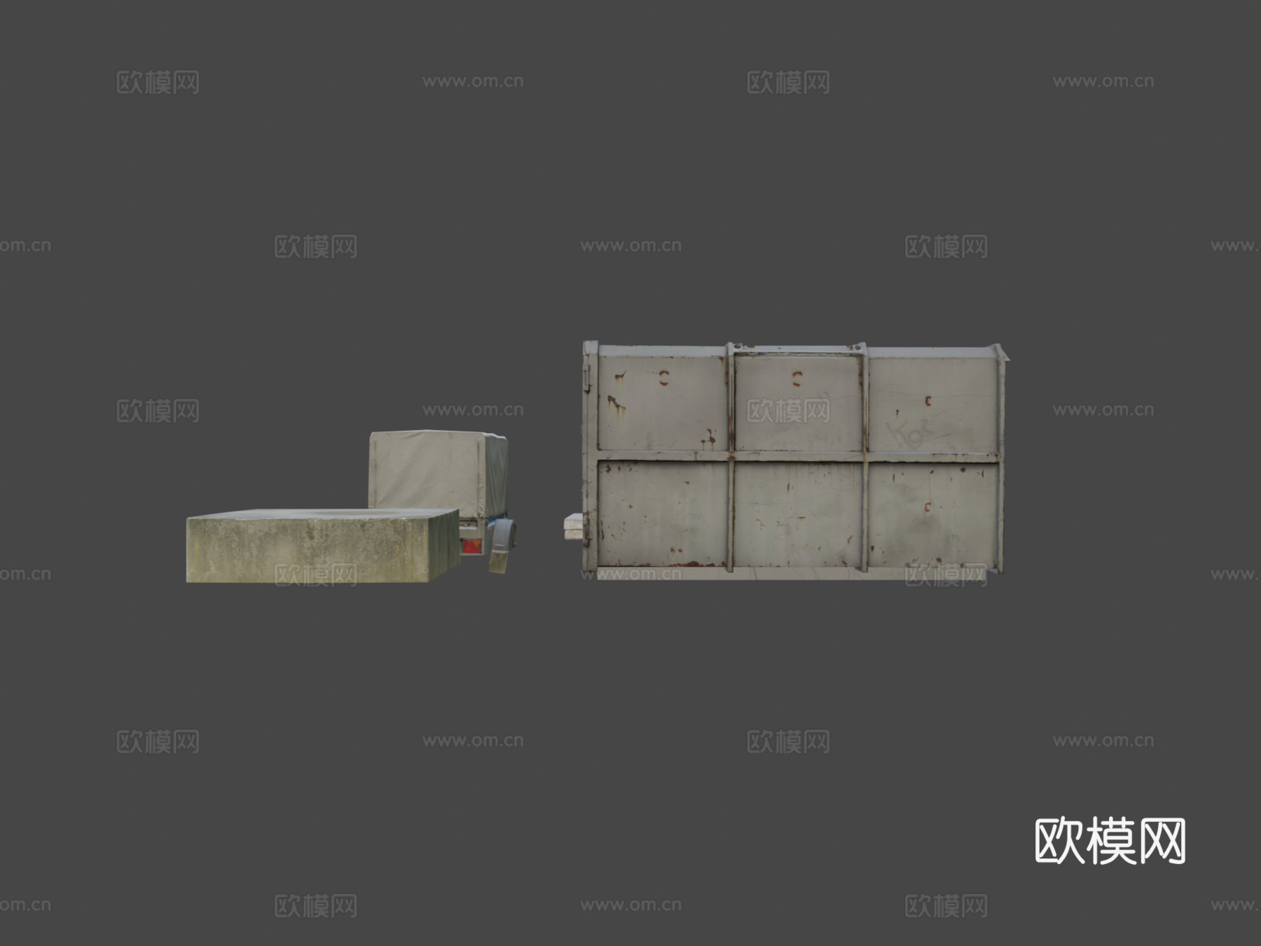 工业箱子su模型下载（渲染图7）