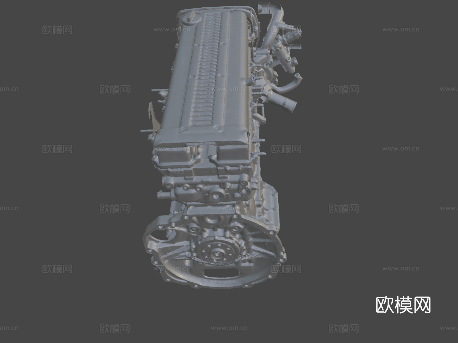 发动机su模型下载（渲染图6）