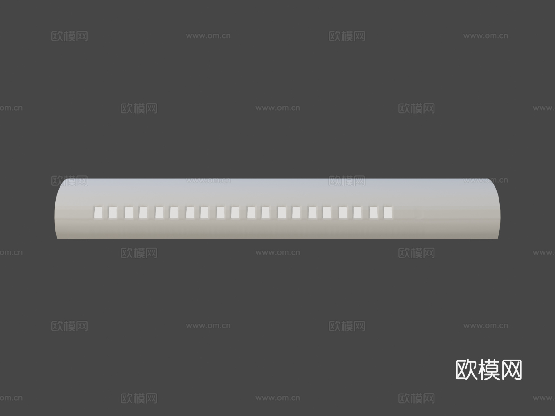 飞机客舱su模型下载（渲染图8）