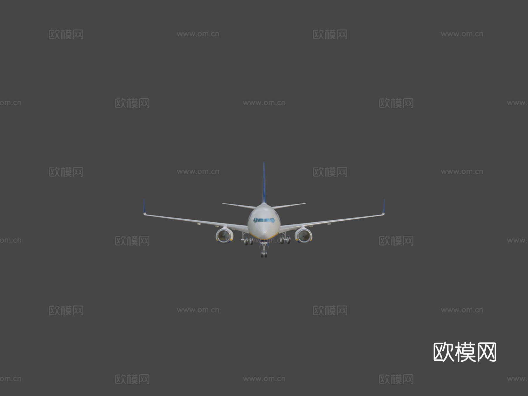 瑞安航空飞机su模型