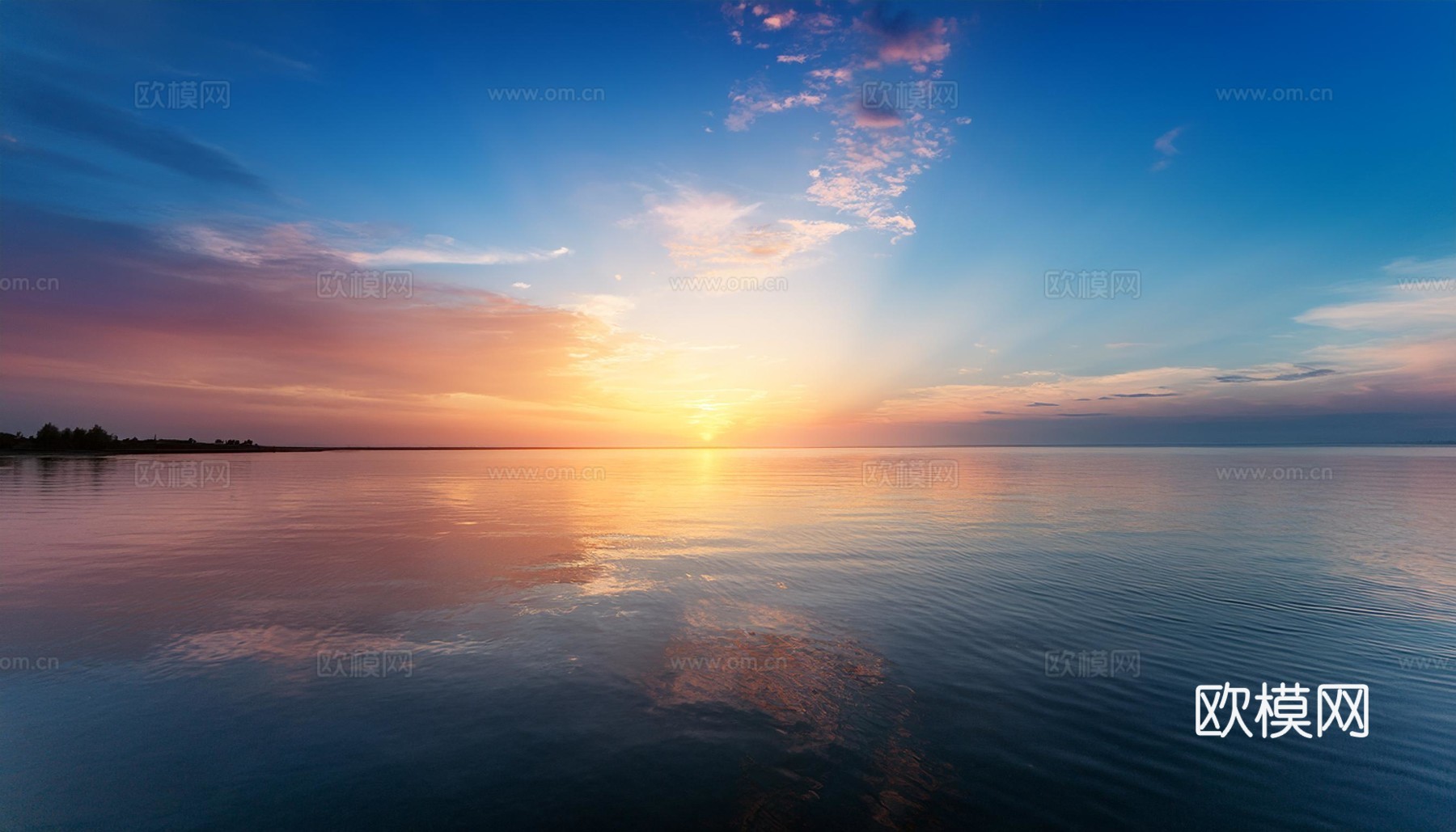 傍晚 大海 夕阳下载