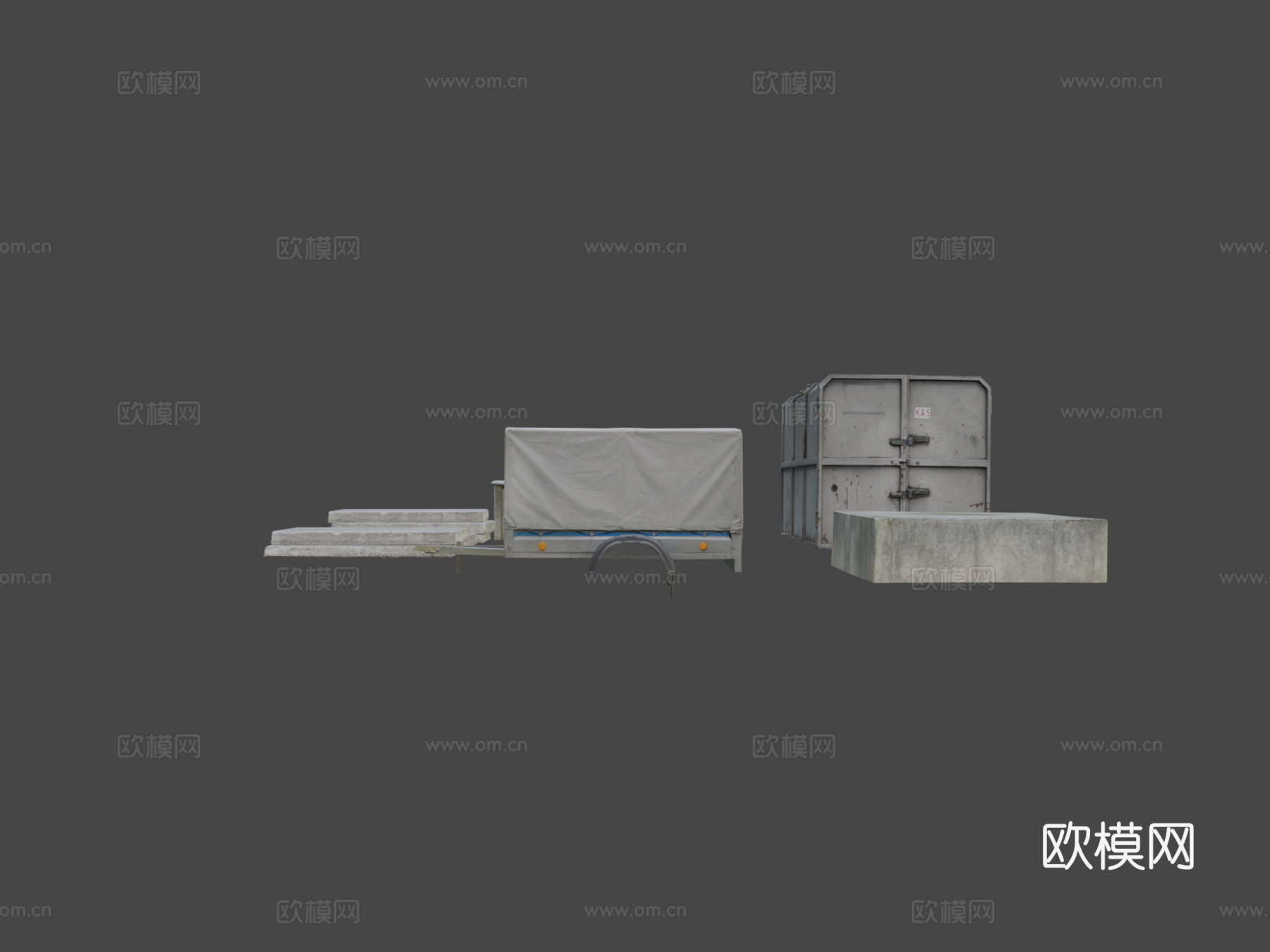 工业箱子su模型下载（渲染图5）