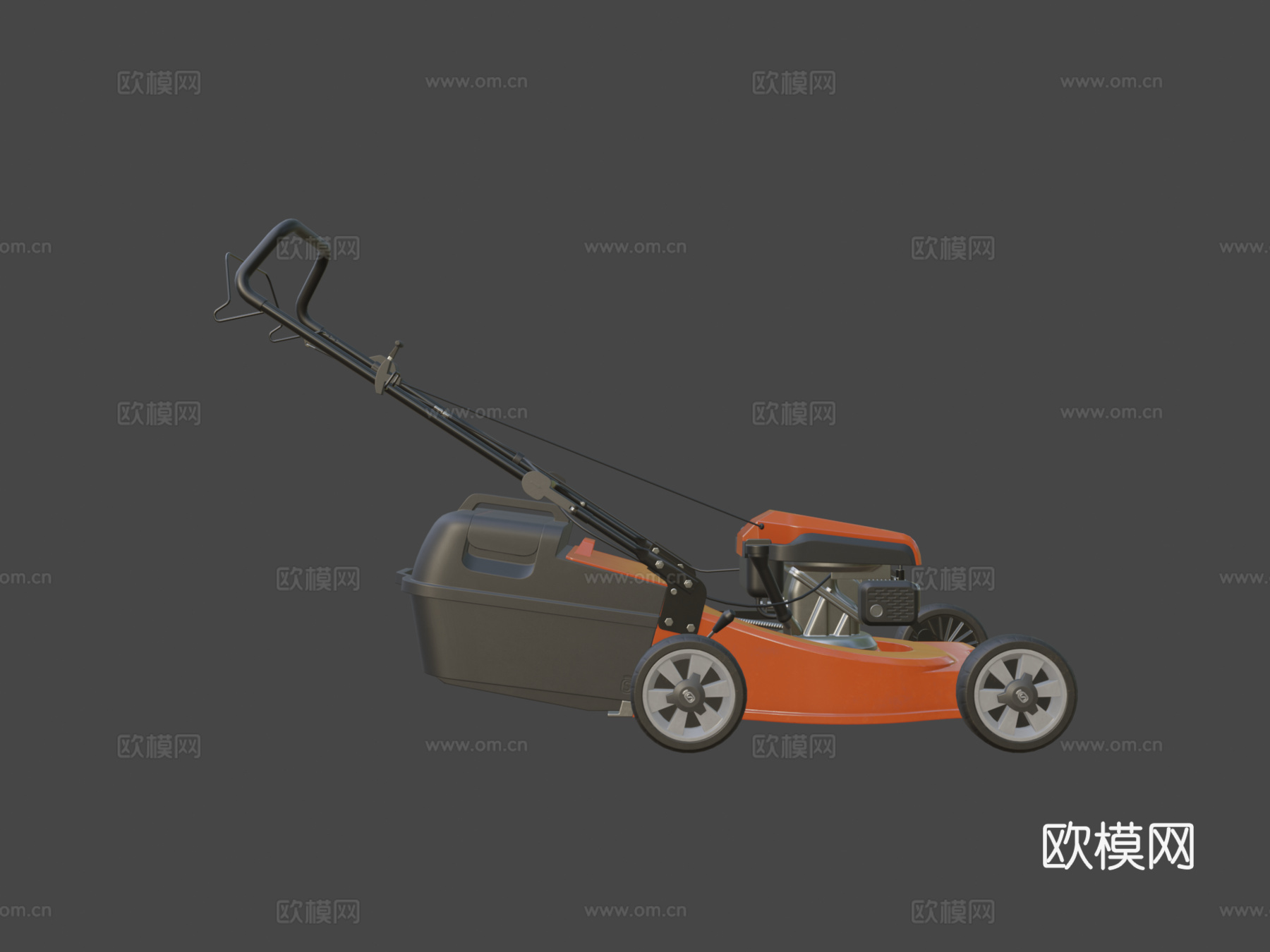 割草机su模型下载（渲染图8）