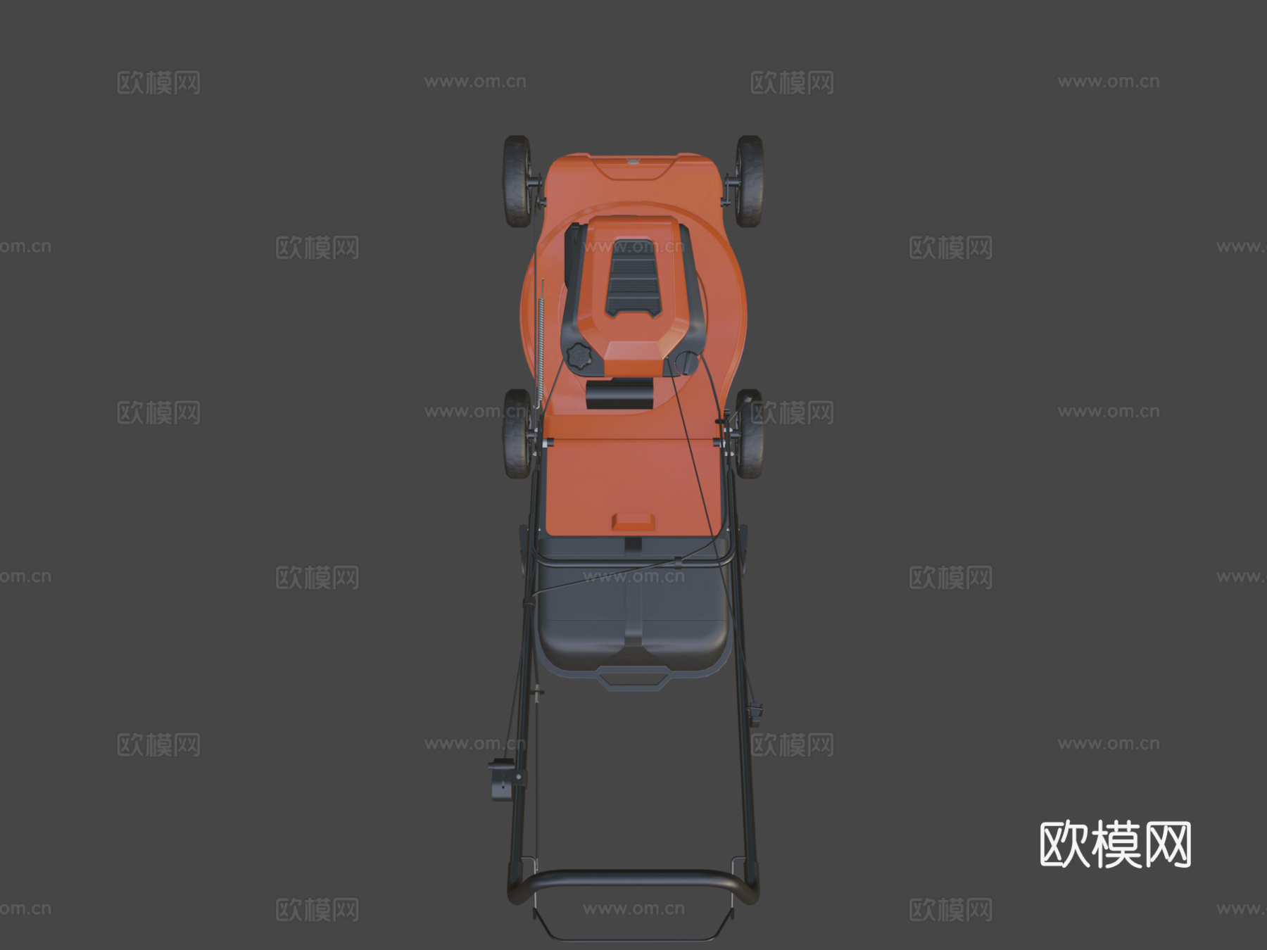 割草机su模型下载（渲染图5）