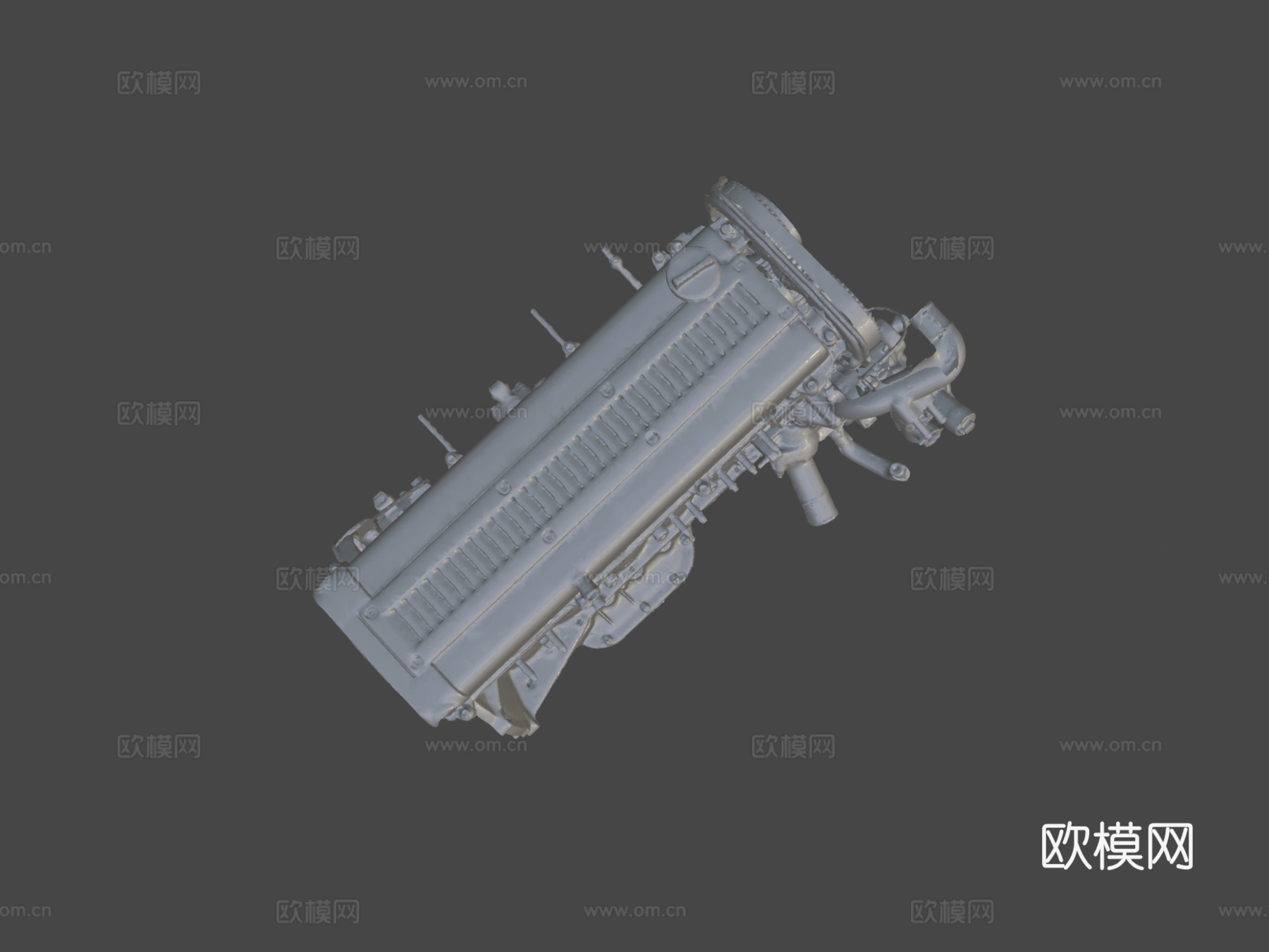 发动机su模型下载（渲染图5）