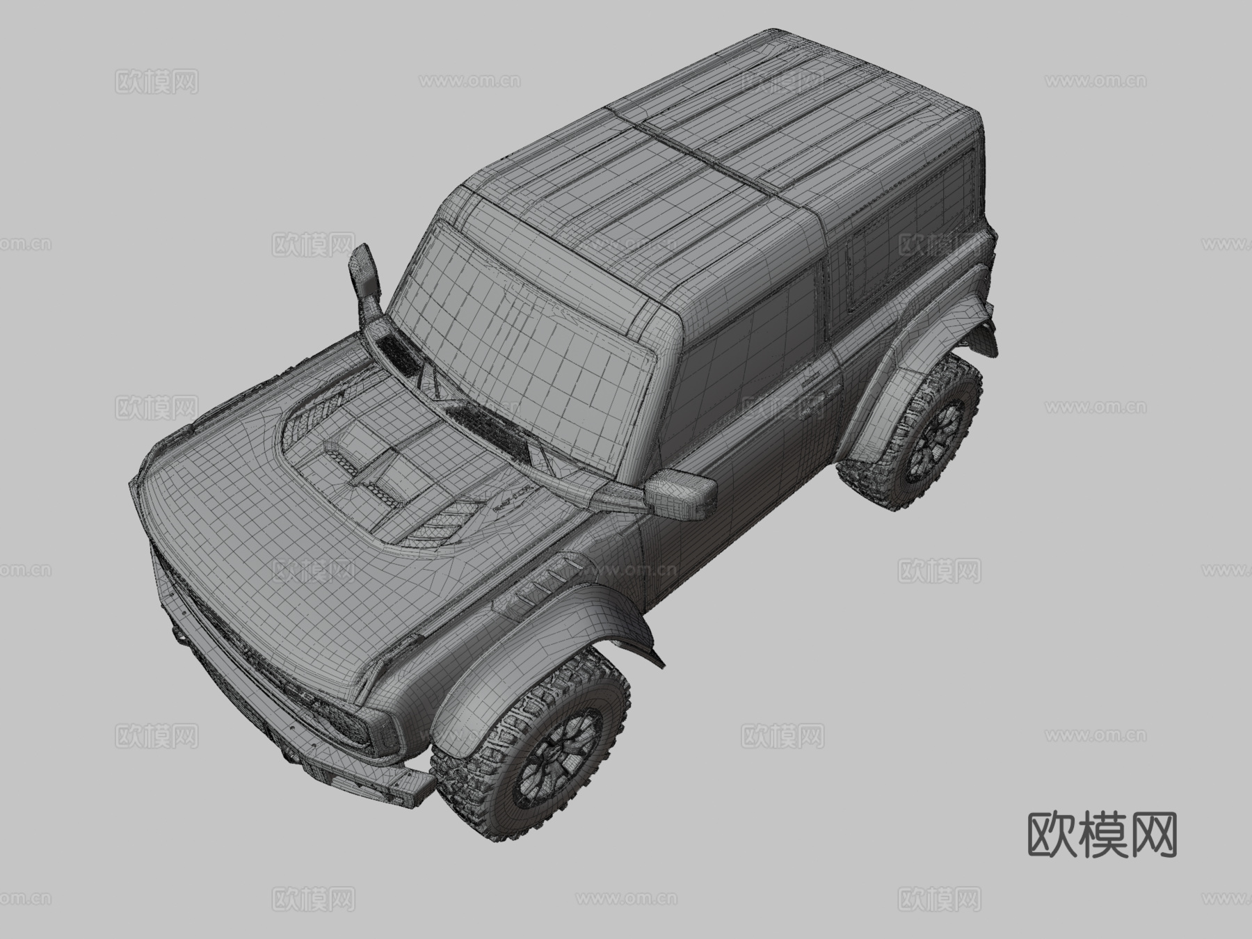 福特越野车su模型