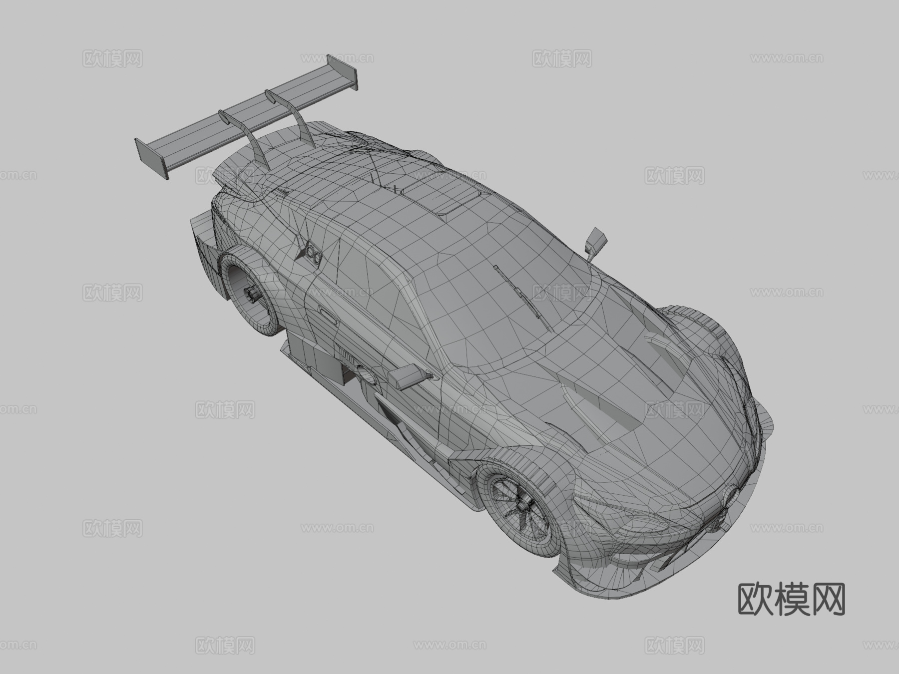 赛车su模型