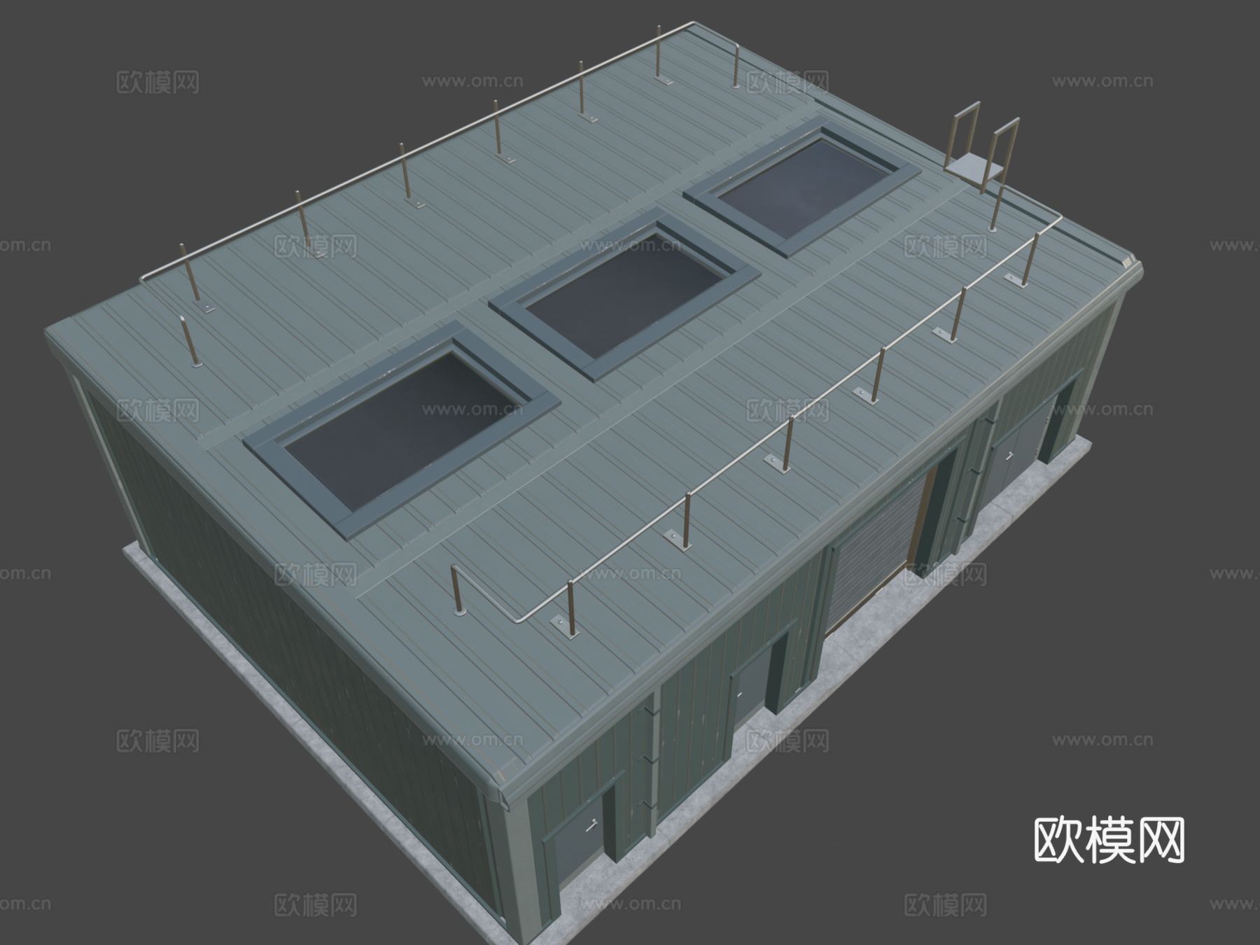 车库建筑su模型