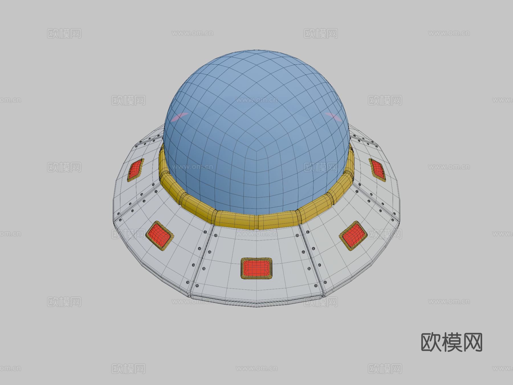 卡通UFOsu模型