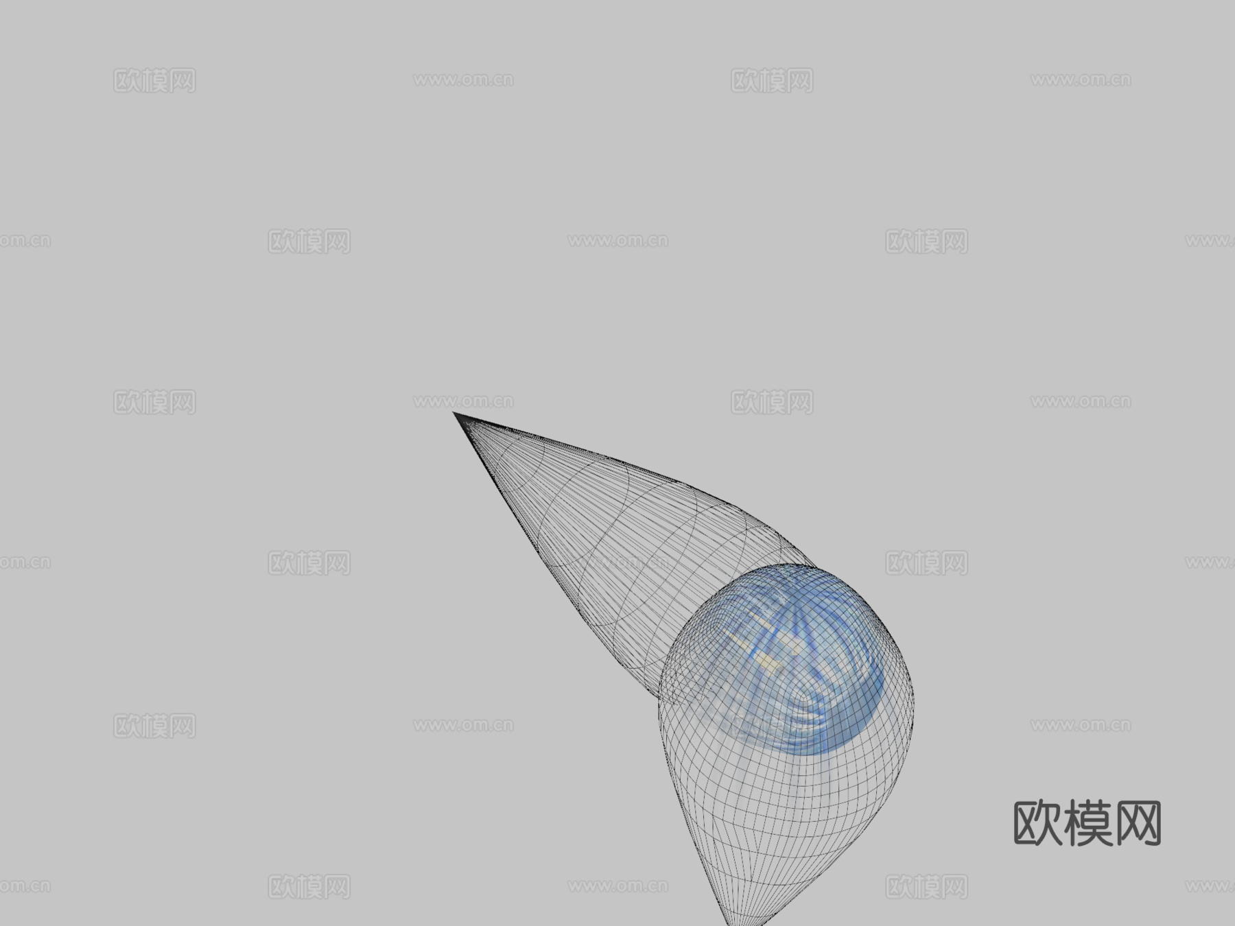 星际飞船su模型