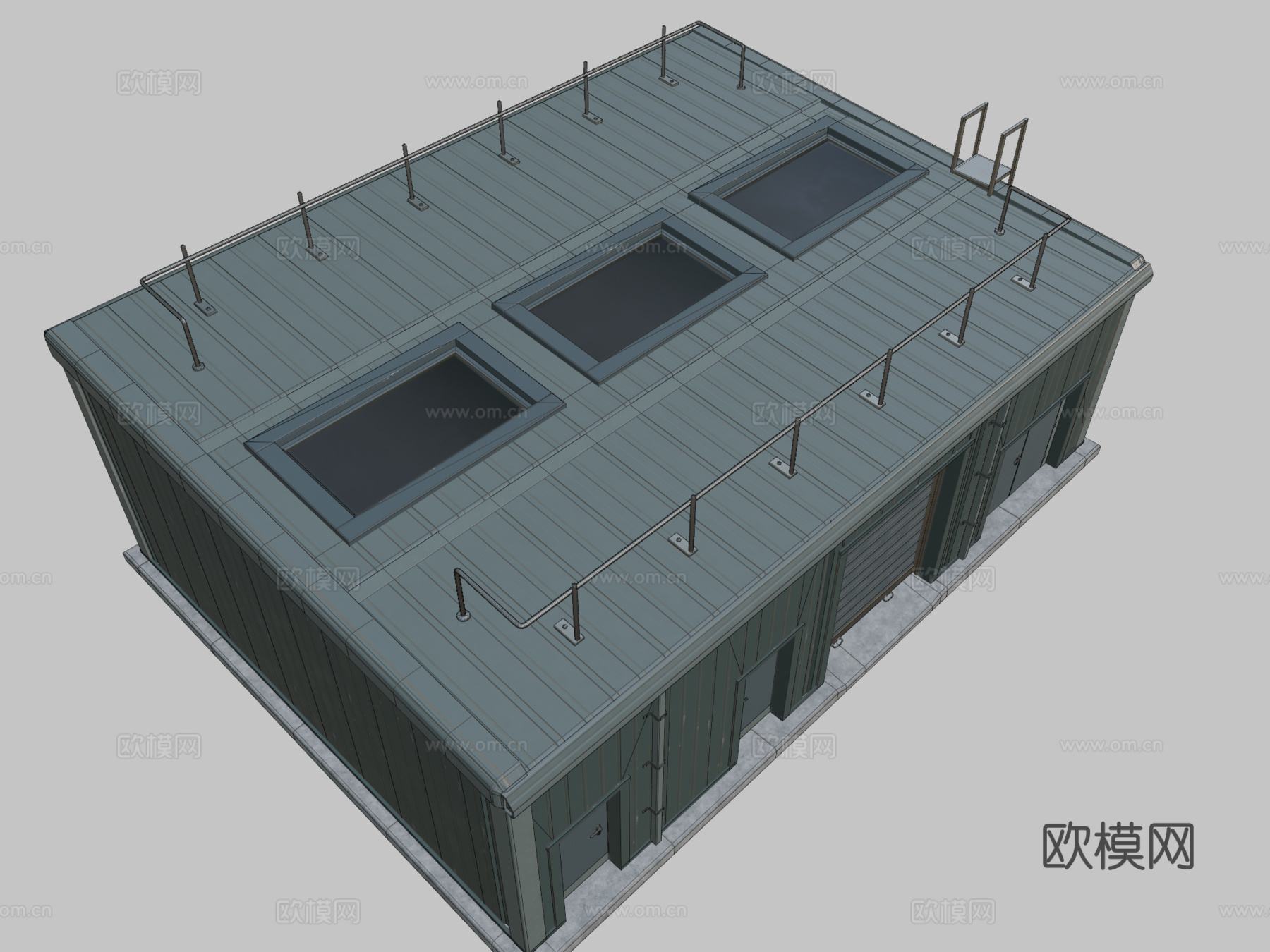 车库建筑su模型