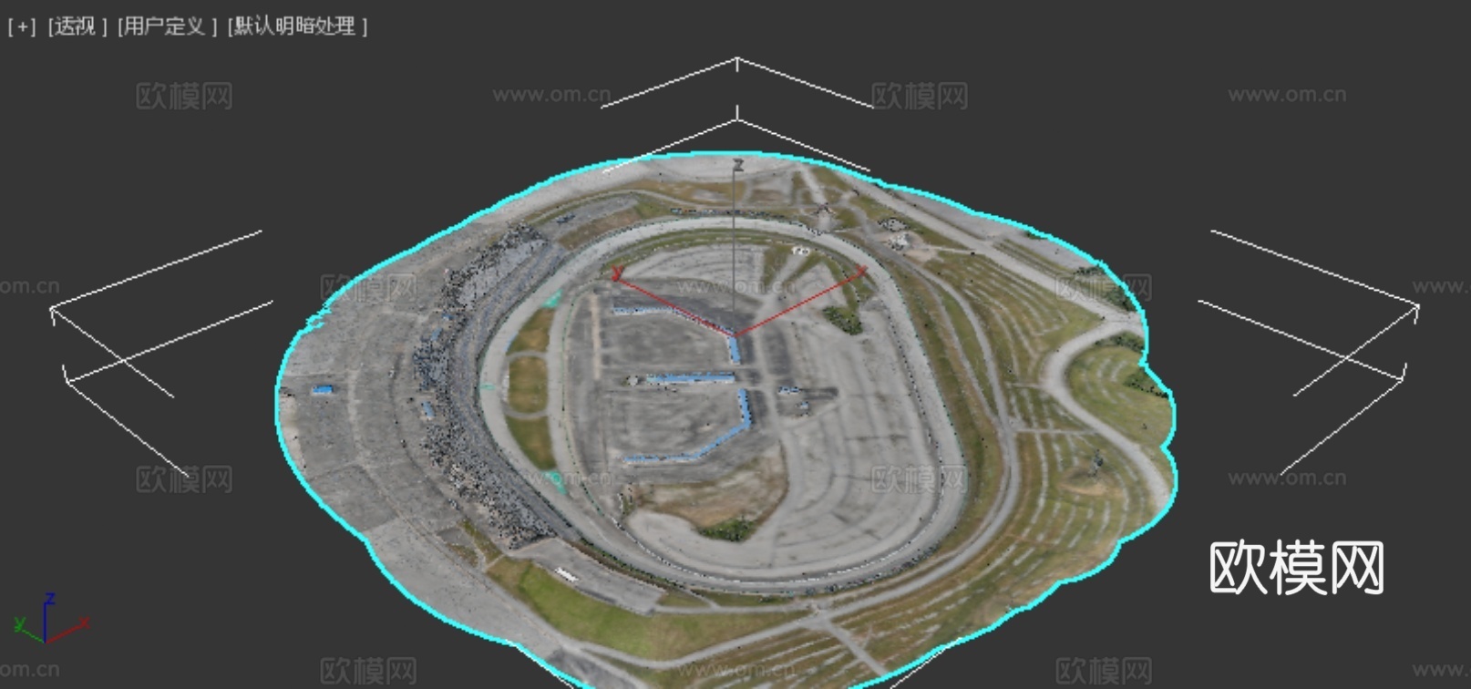 肯塔基高速公路su模型