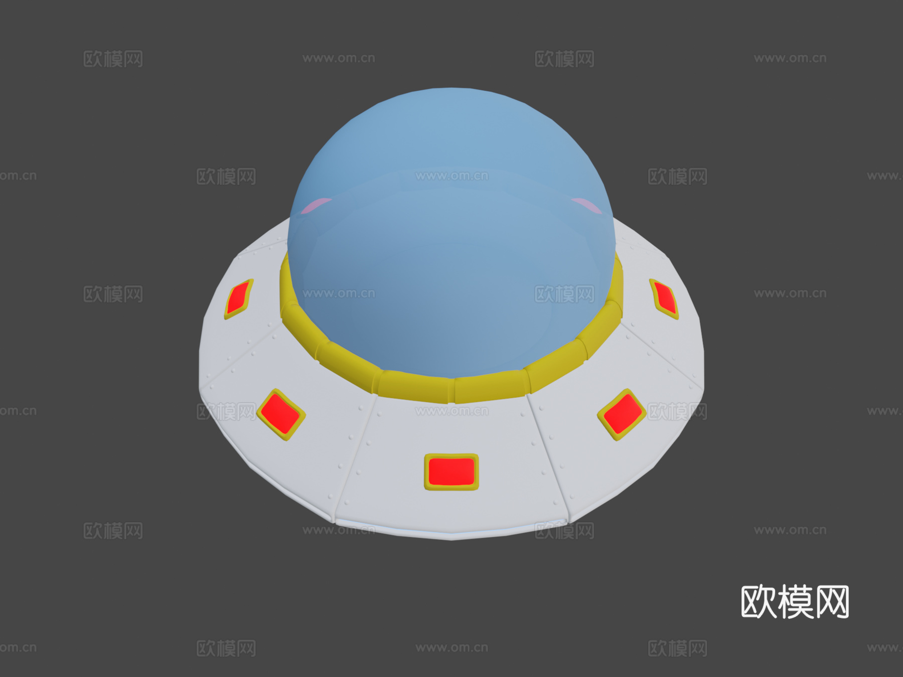 卡通UFOsu模型