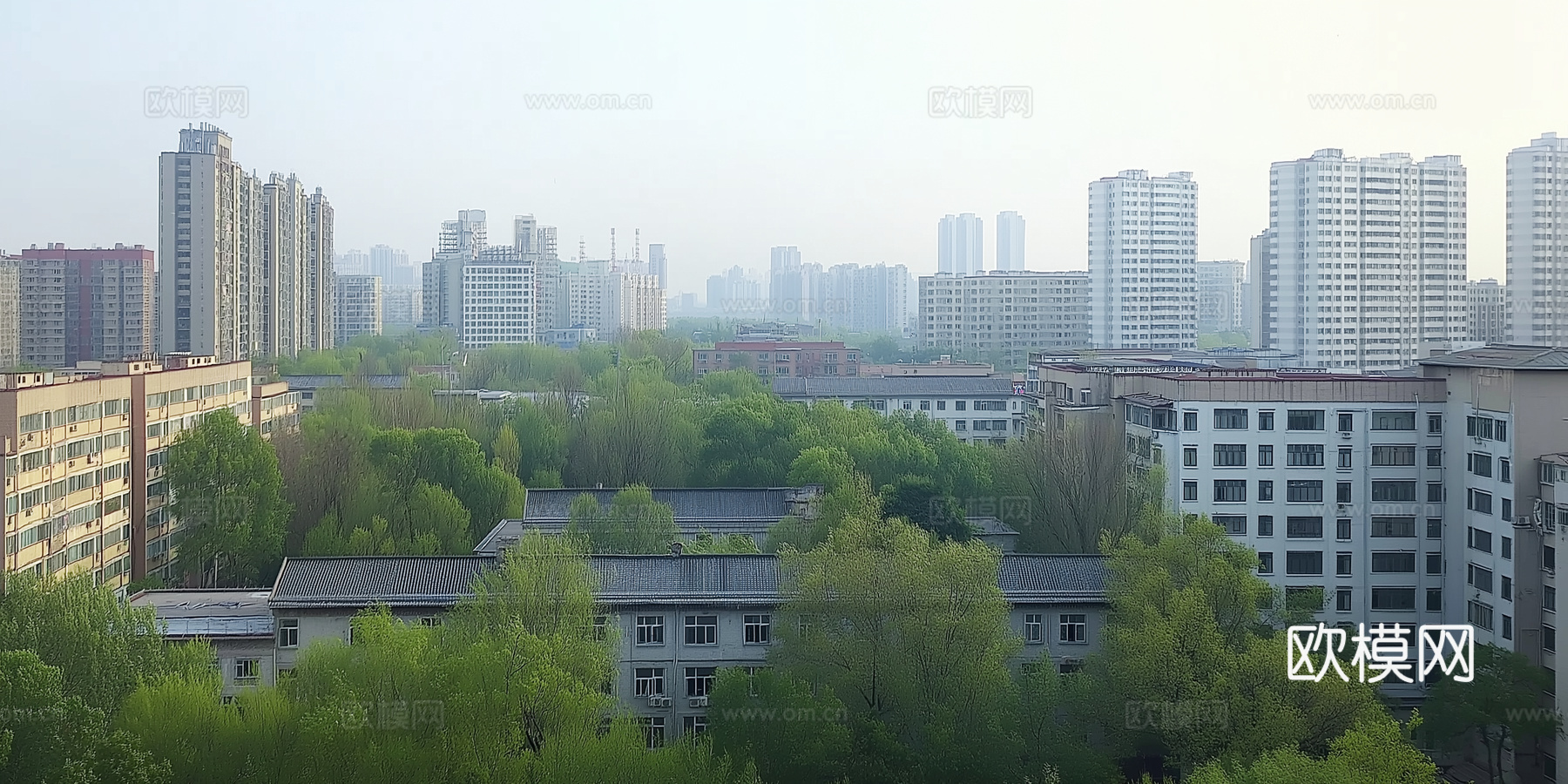 高清城市白天外景下载