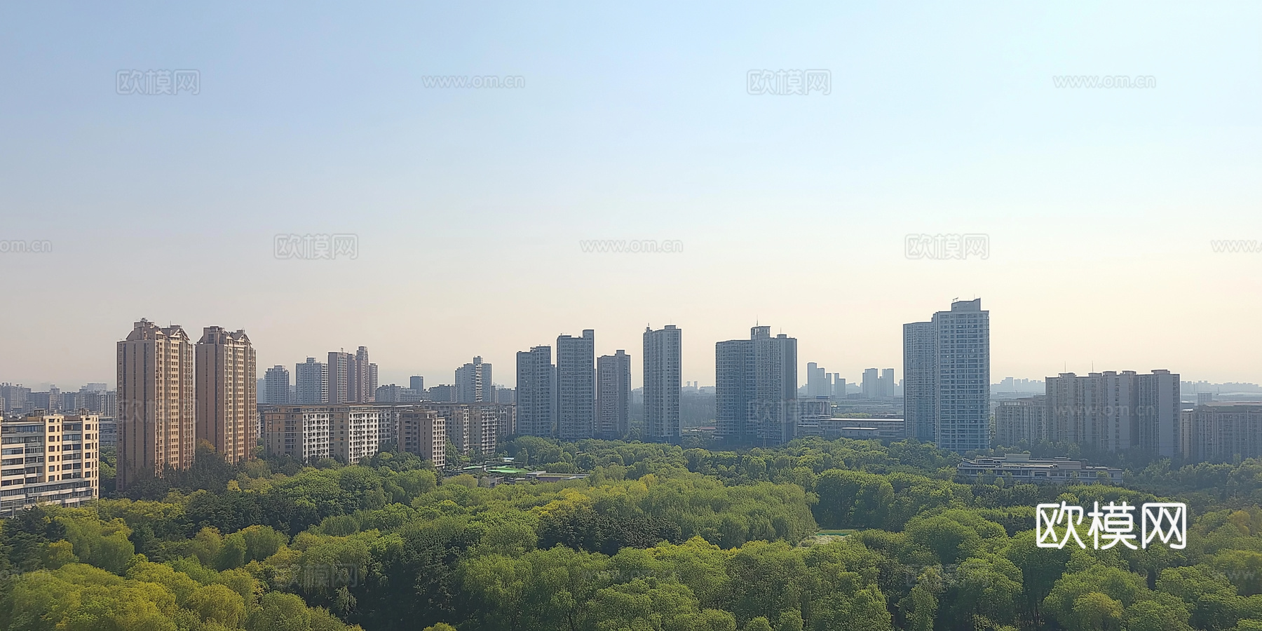 高清城市白天外景下载