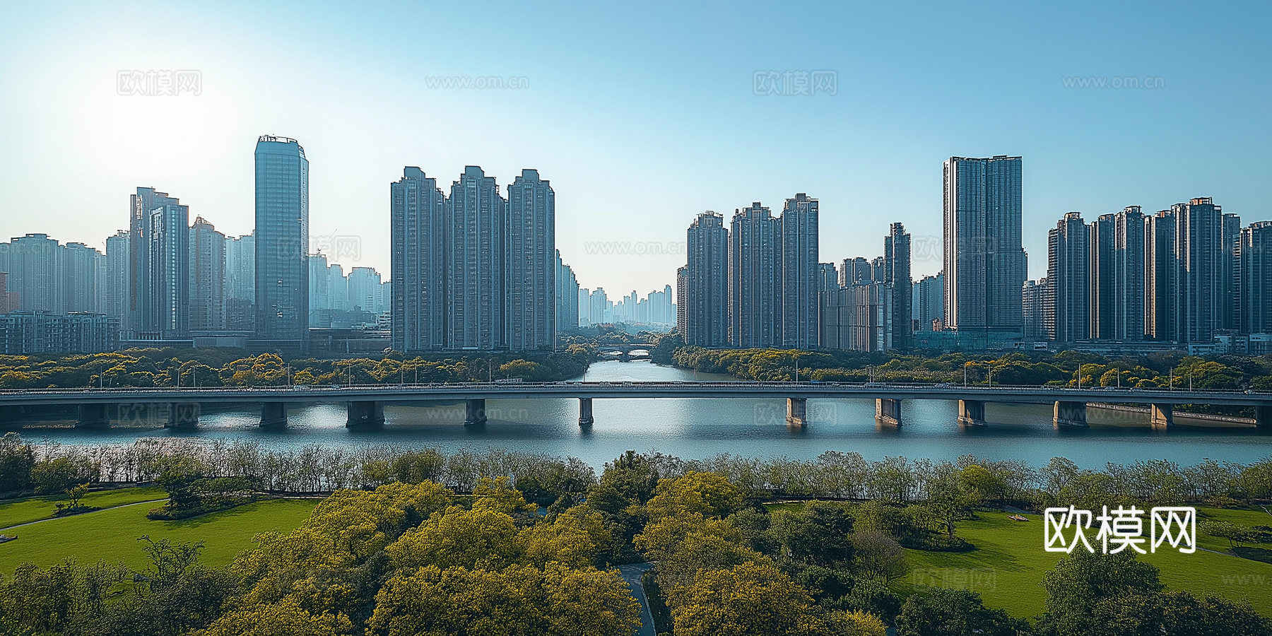 高清城市白天外景下载