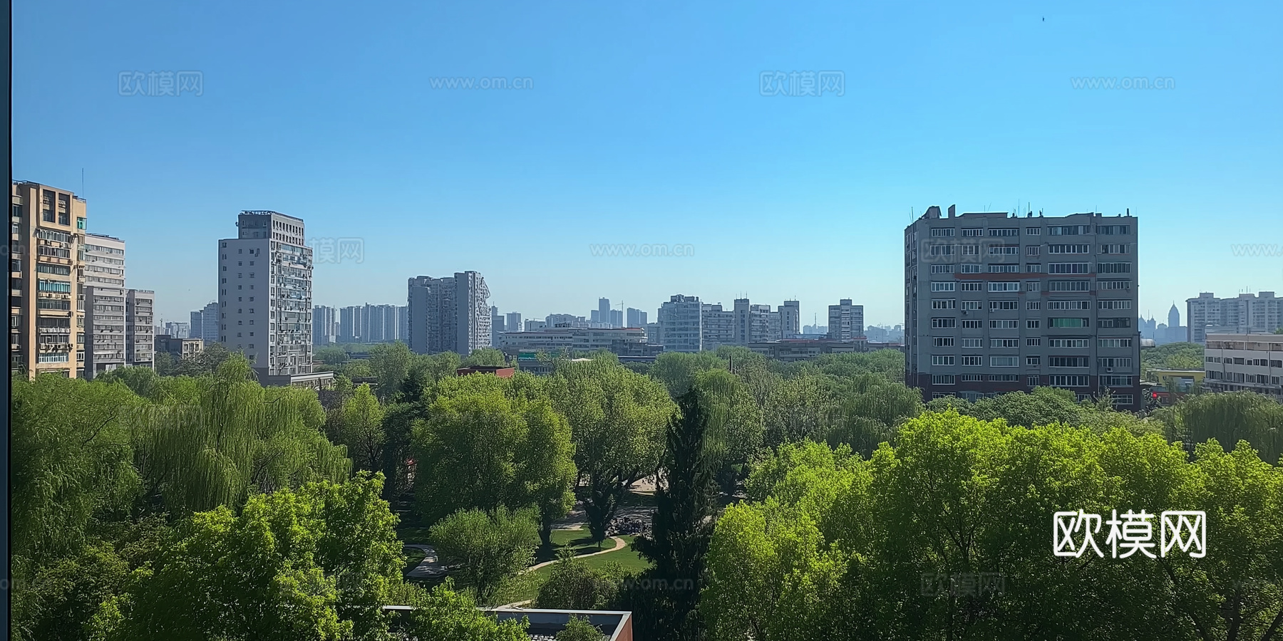 高清城市白天外景下载