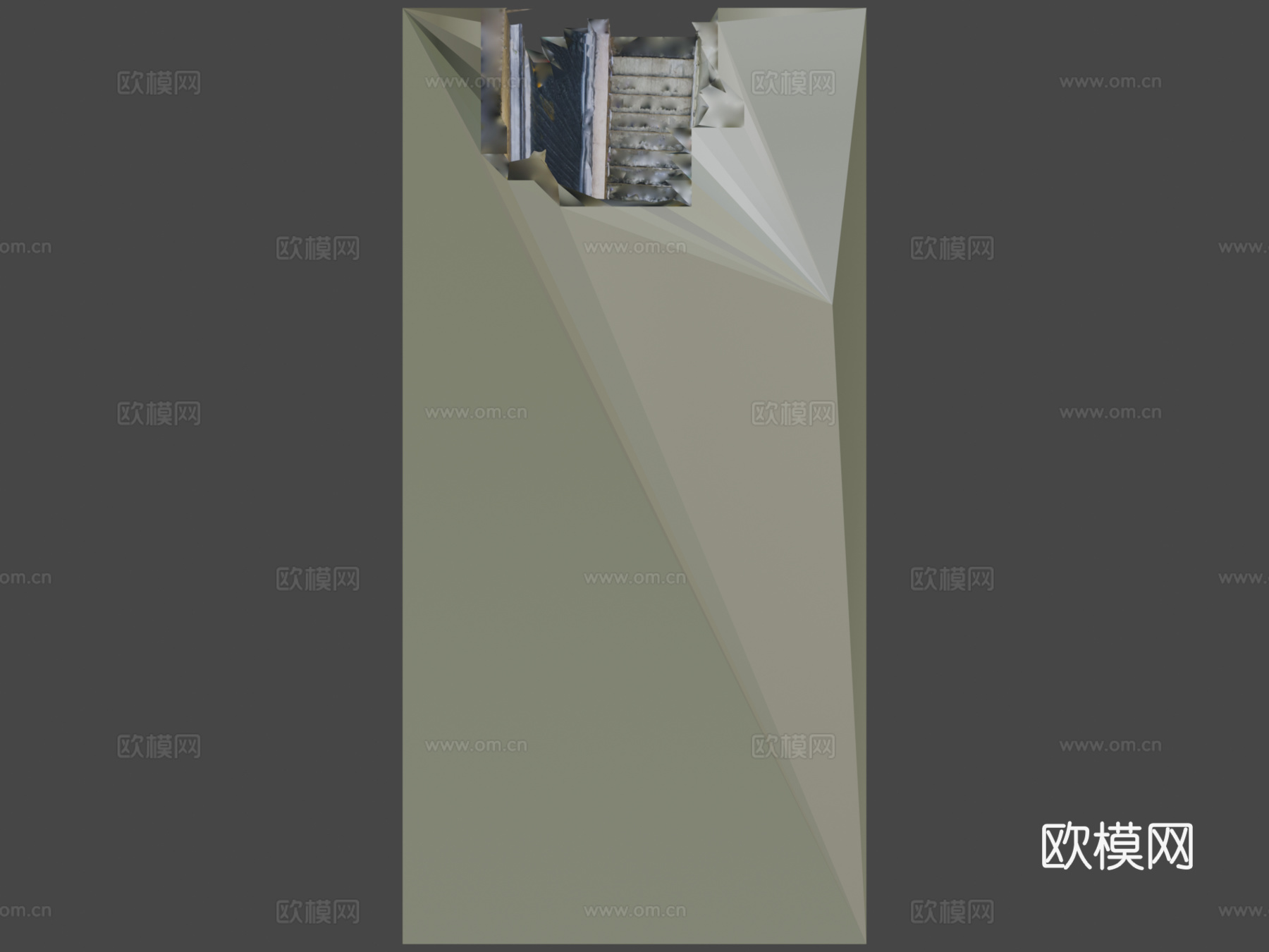 工业风地铁站3d模型