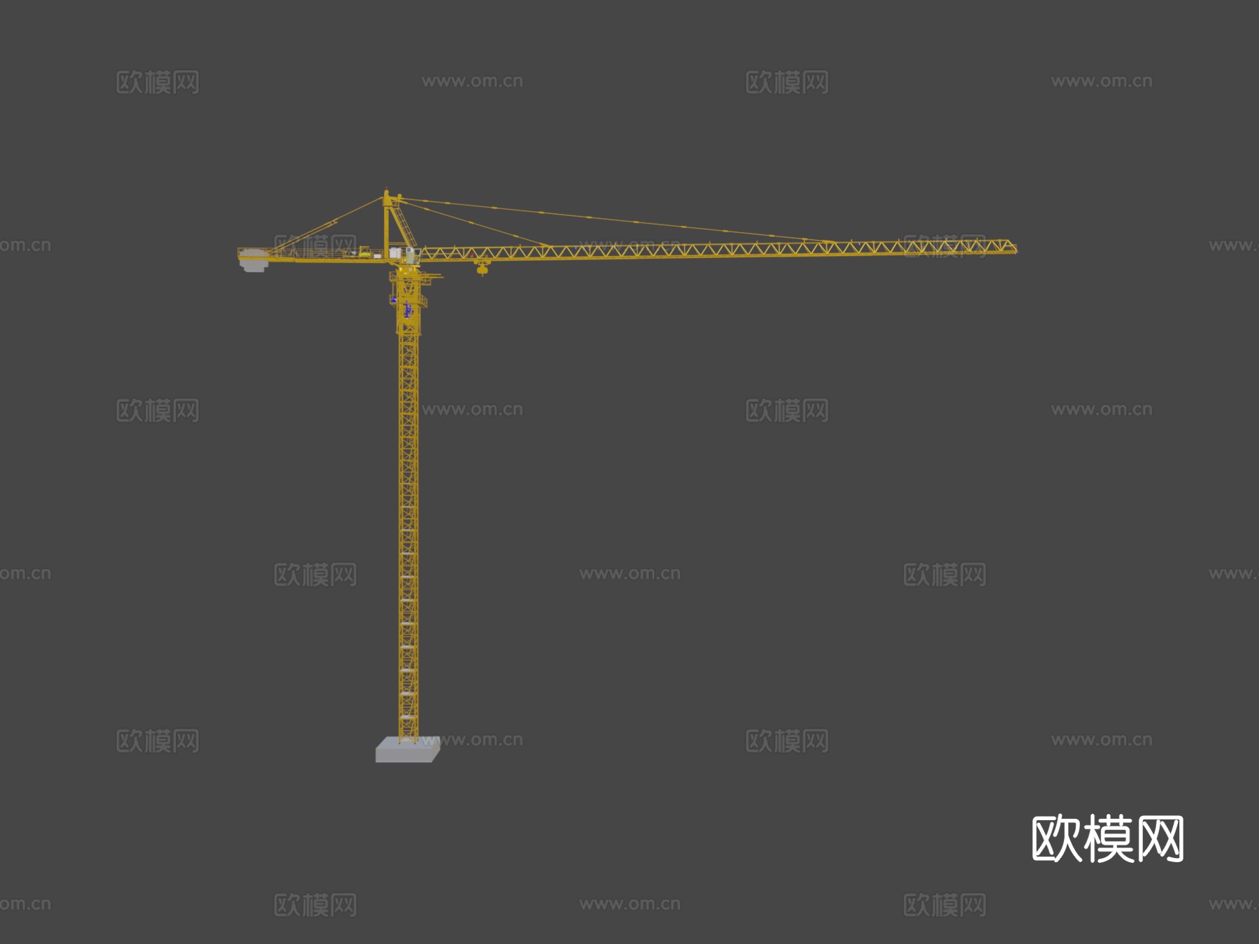 建筑起重机3d模型