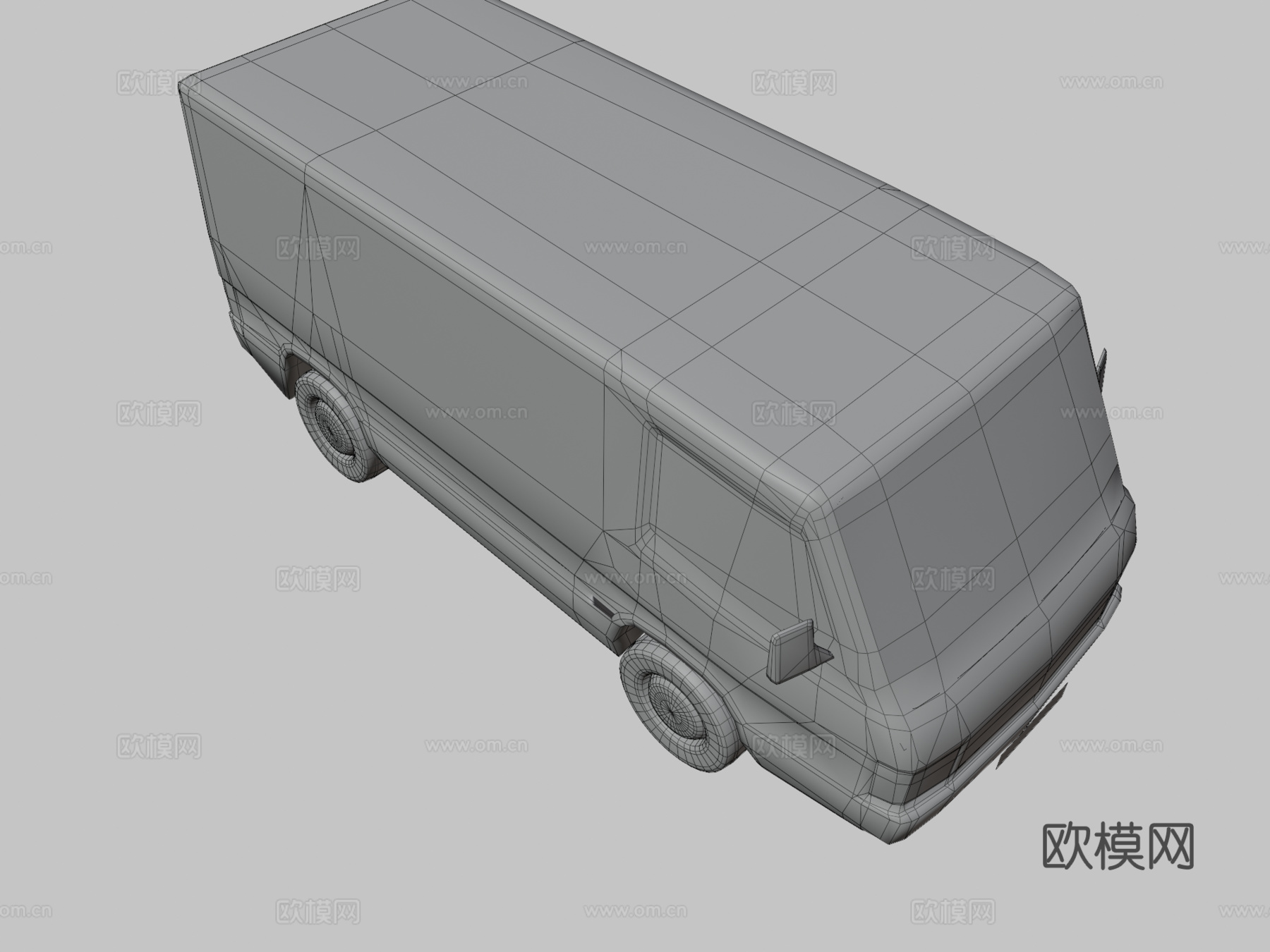 奔驰驾驶室3d模型